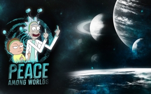 Fondo de pantalla rick and morty