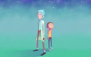 Fondo de pantalla rick y morty pc