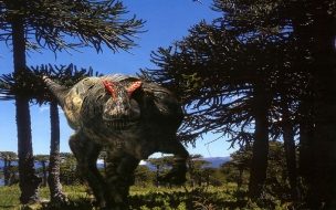 Fondo de pantalla tiranosaurio rex