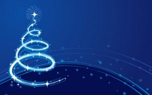 Fondos de pantalla azul con arbol espiral