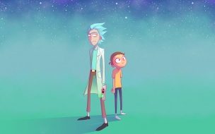 Fondo de pantalla rick y morty pc