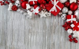 Christmas 2560x1440 new year gifts stars decorations