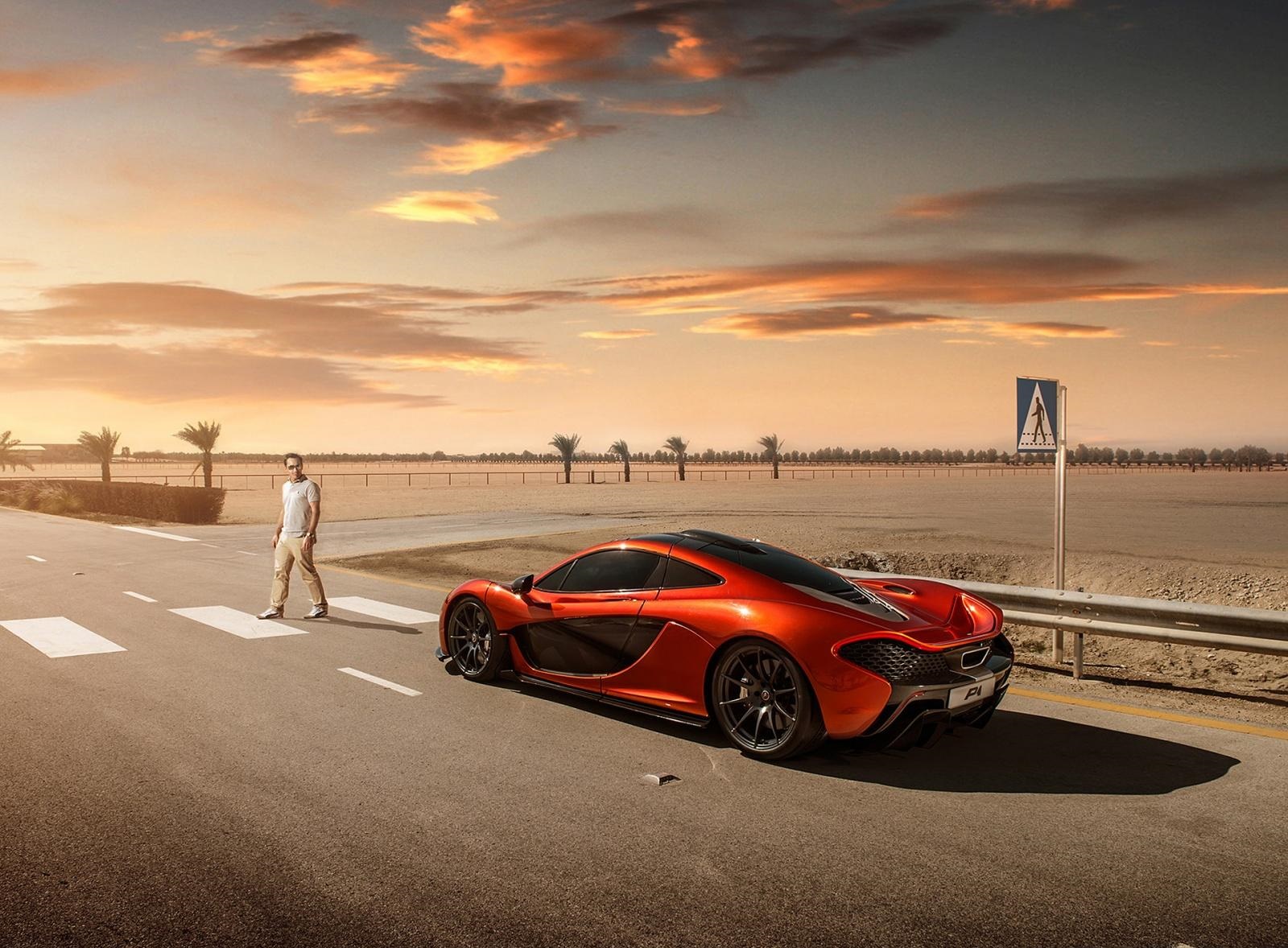 2014 McLaren P1 Orange wallpaper