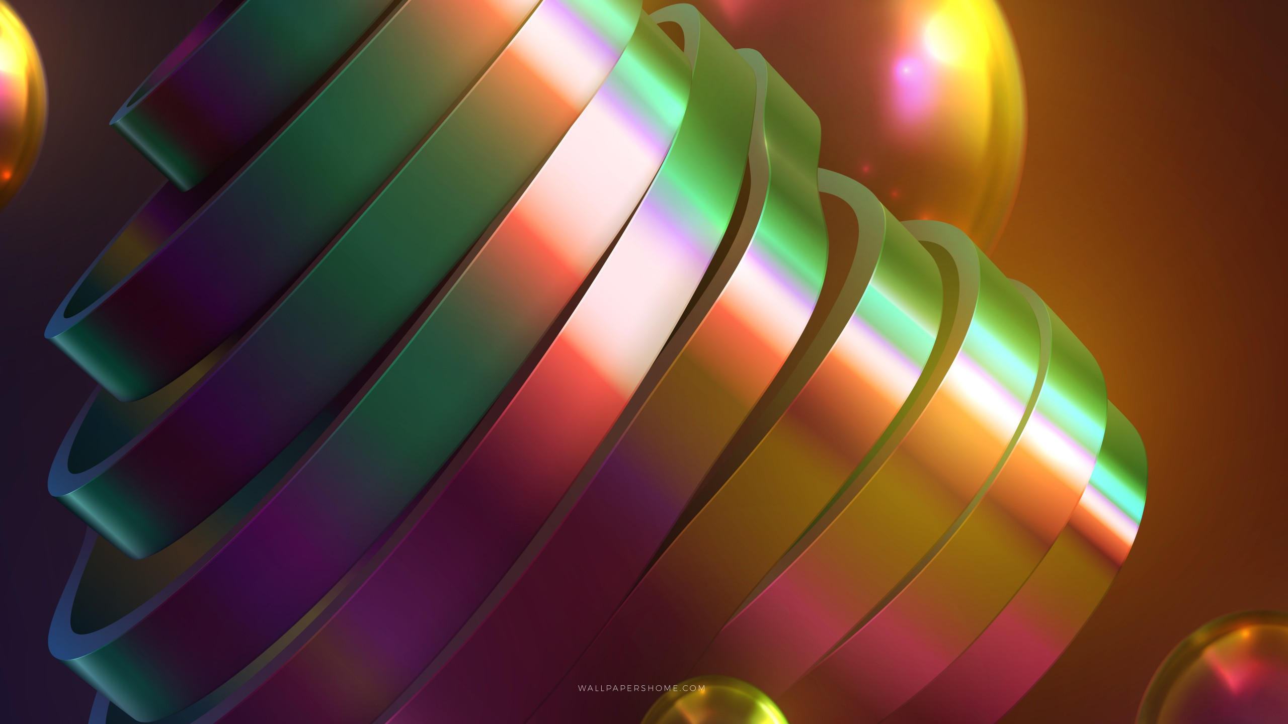 Abstract 2560x1440 3d colorful 8k
