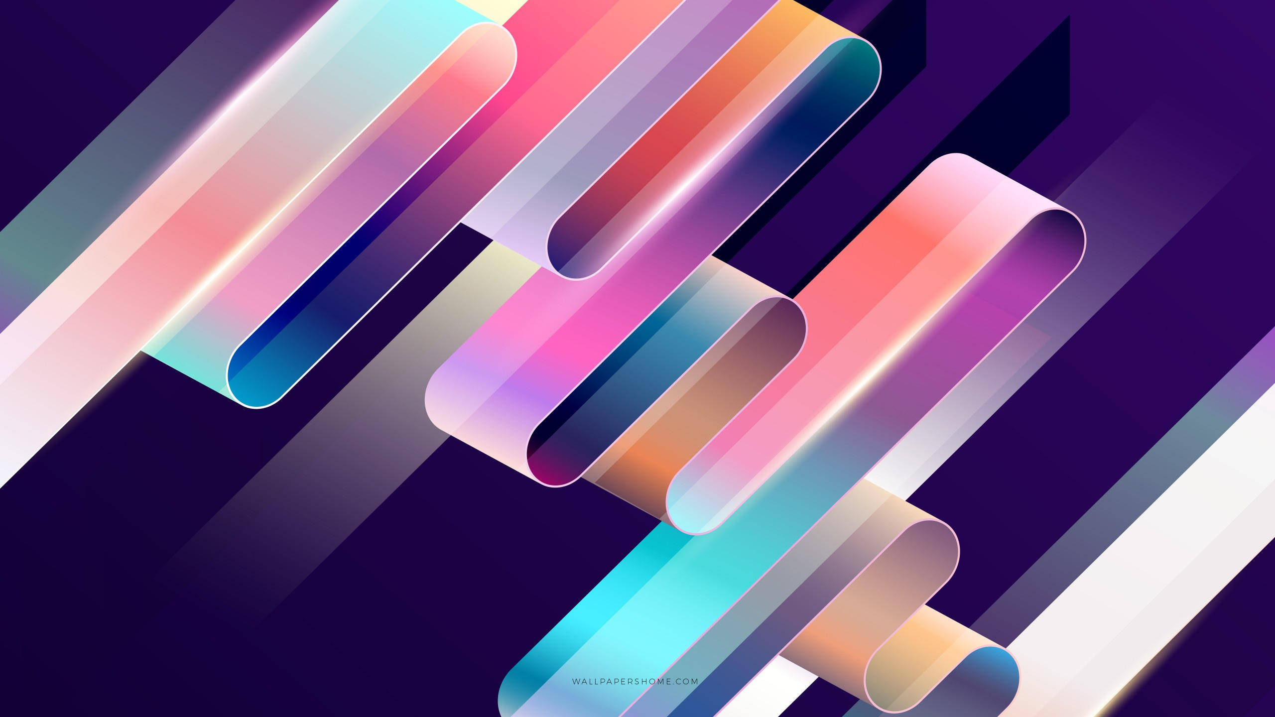 Abstract 2560x1440 3d colorful 8k