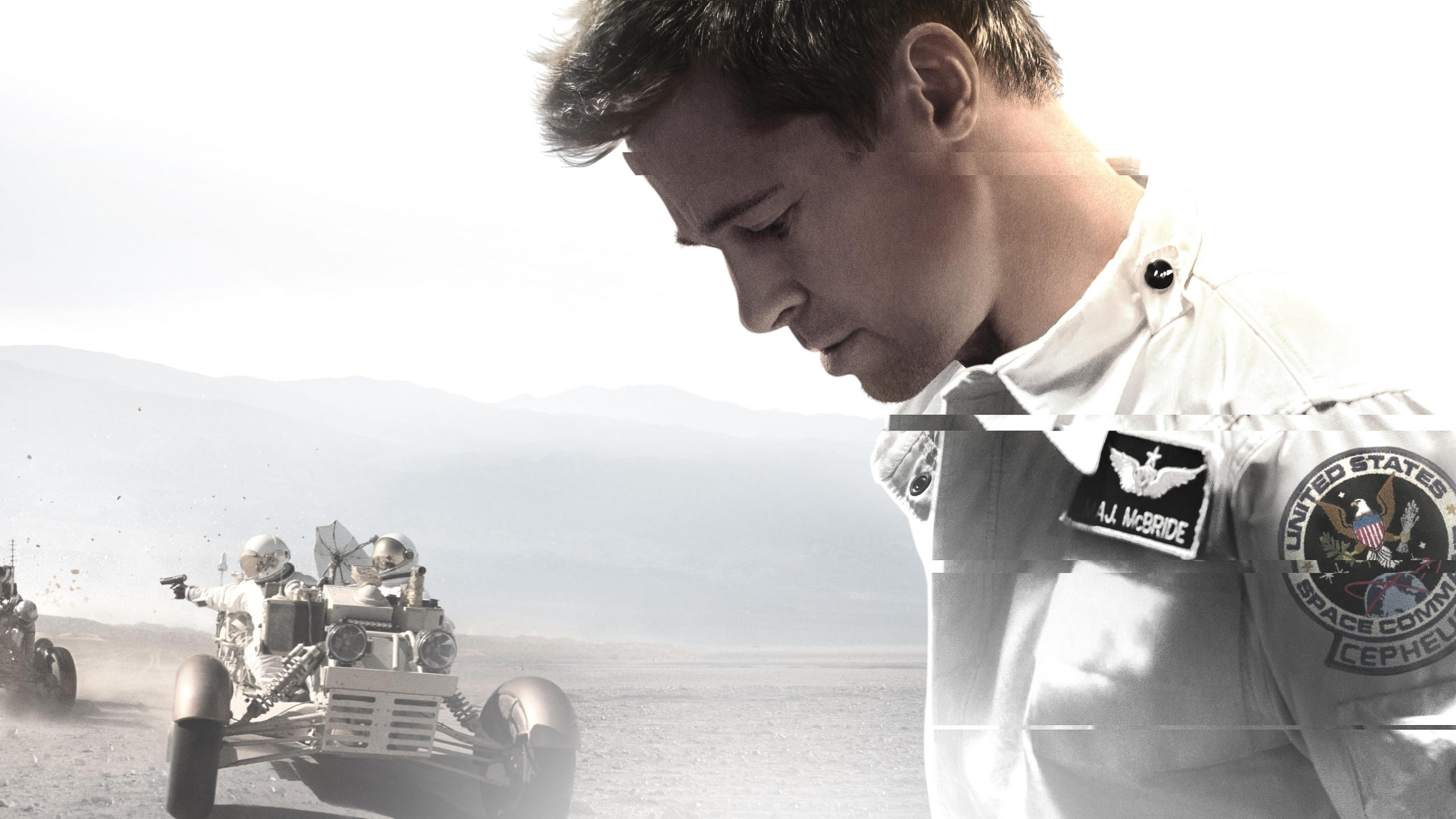 Ad astra 2560x1440 brad pitt poster 5k