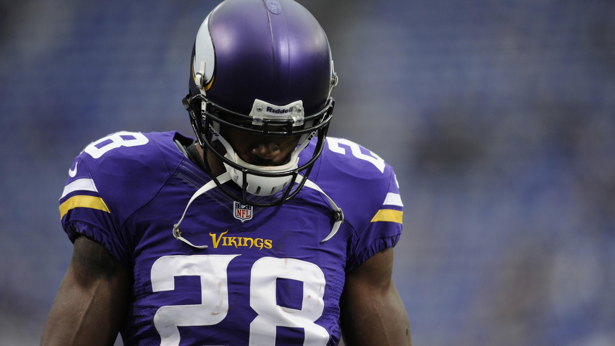 Adrian peterson 2560x1440 minnesota vikings bar american football