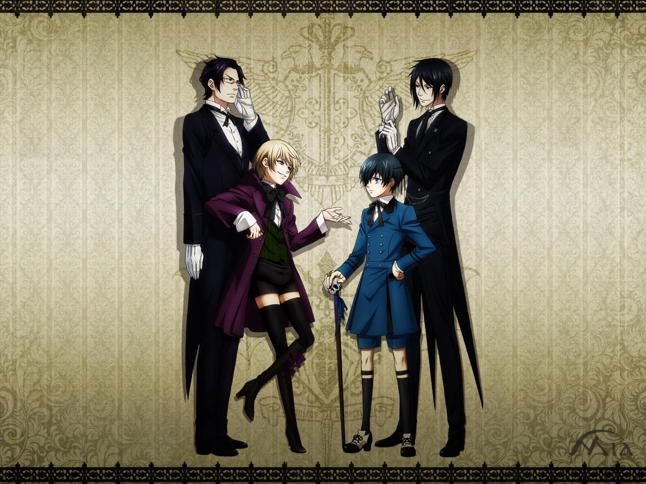 Alois trancy ciel phantomhive claude faustus kuros
