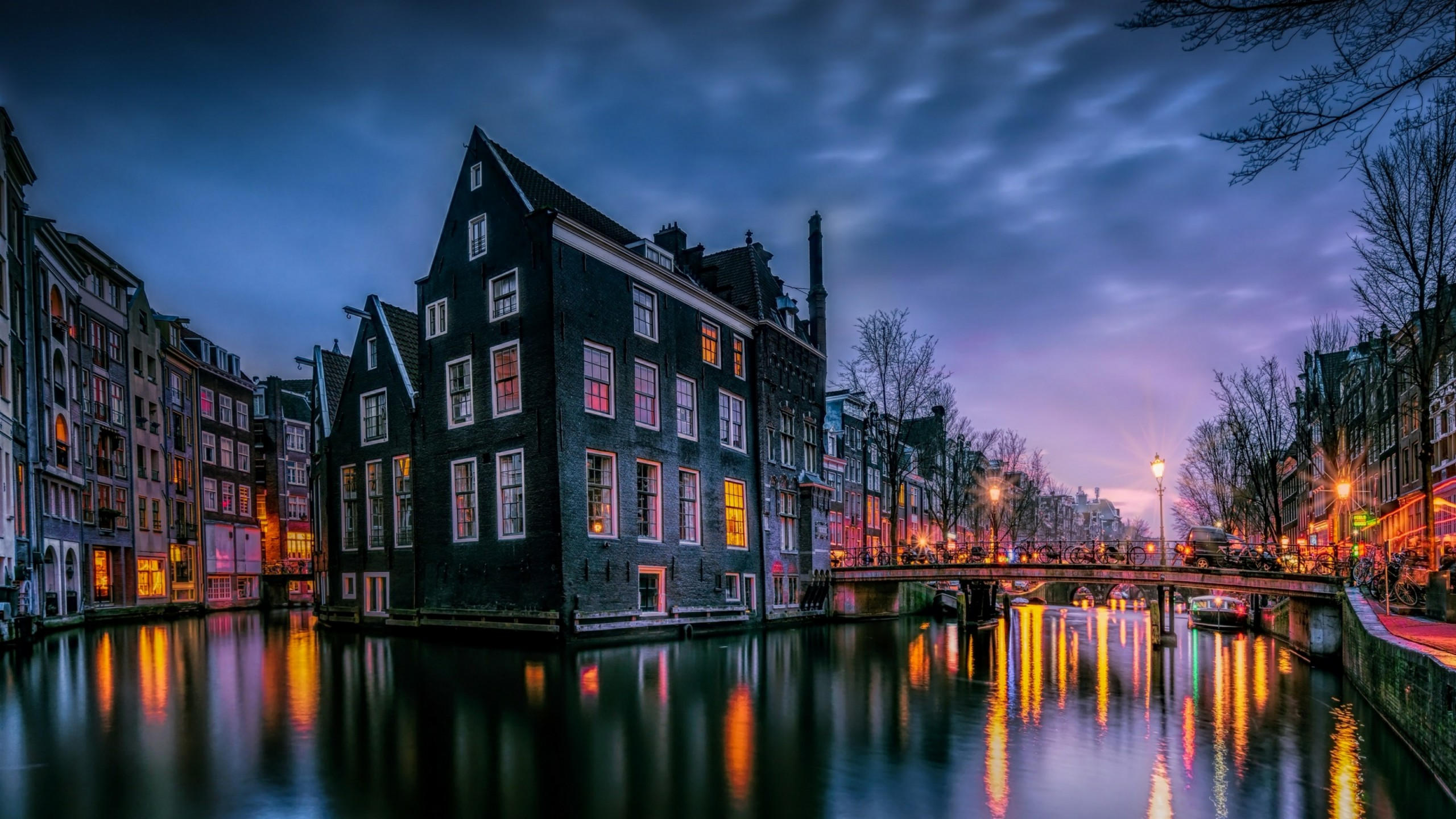 Amsterdam 2560x1440 channel 4k