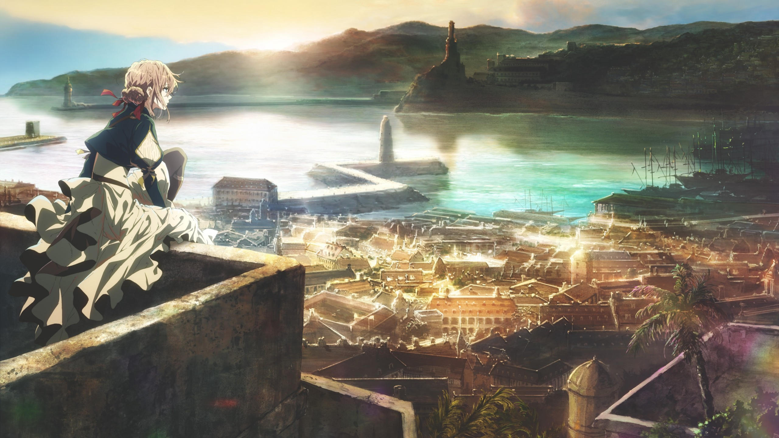 Anime 2560x1440 girl beauty 4k