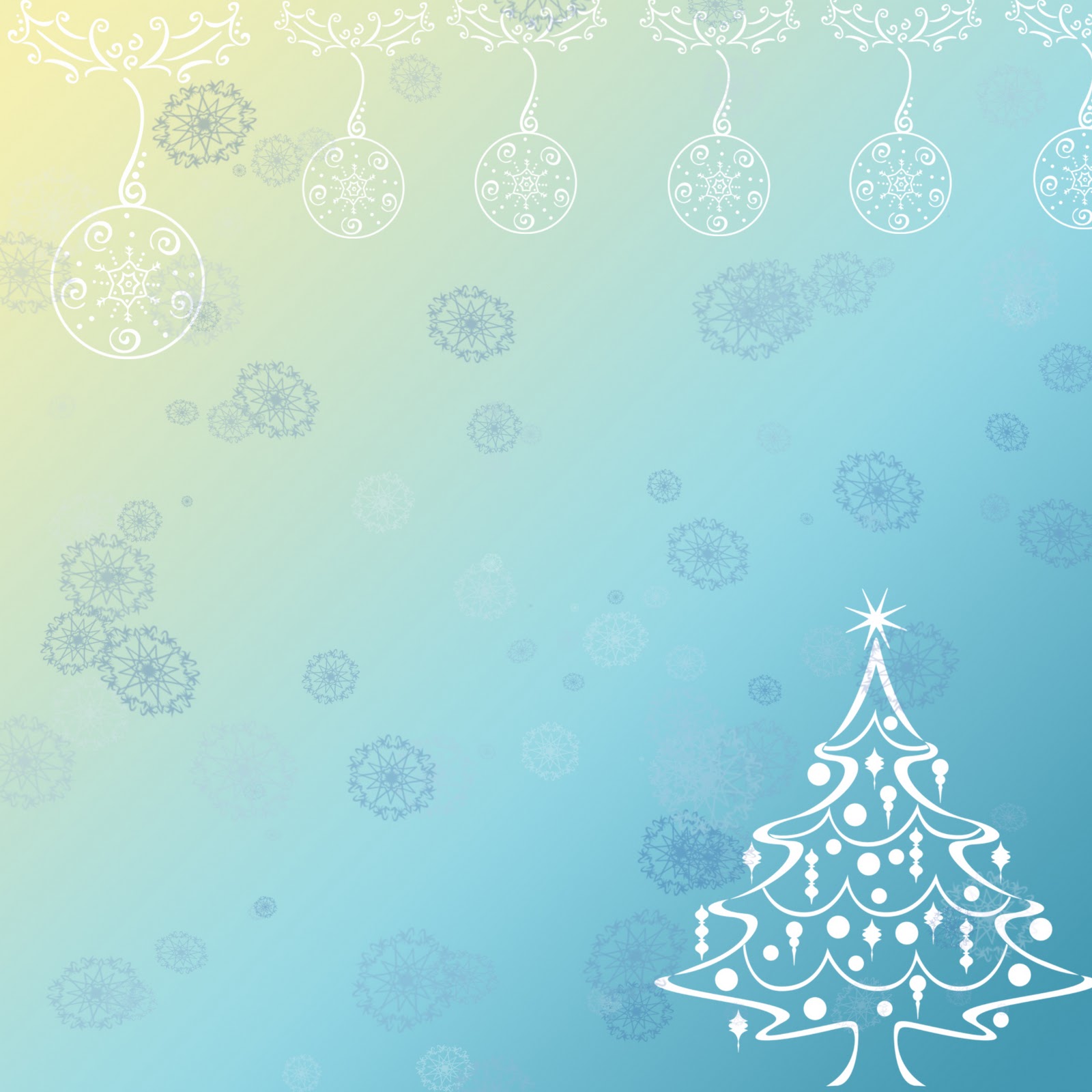 Arbol de Navidad celeste