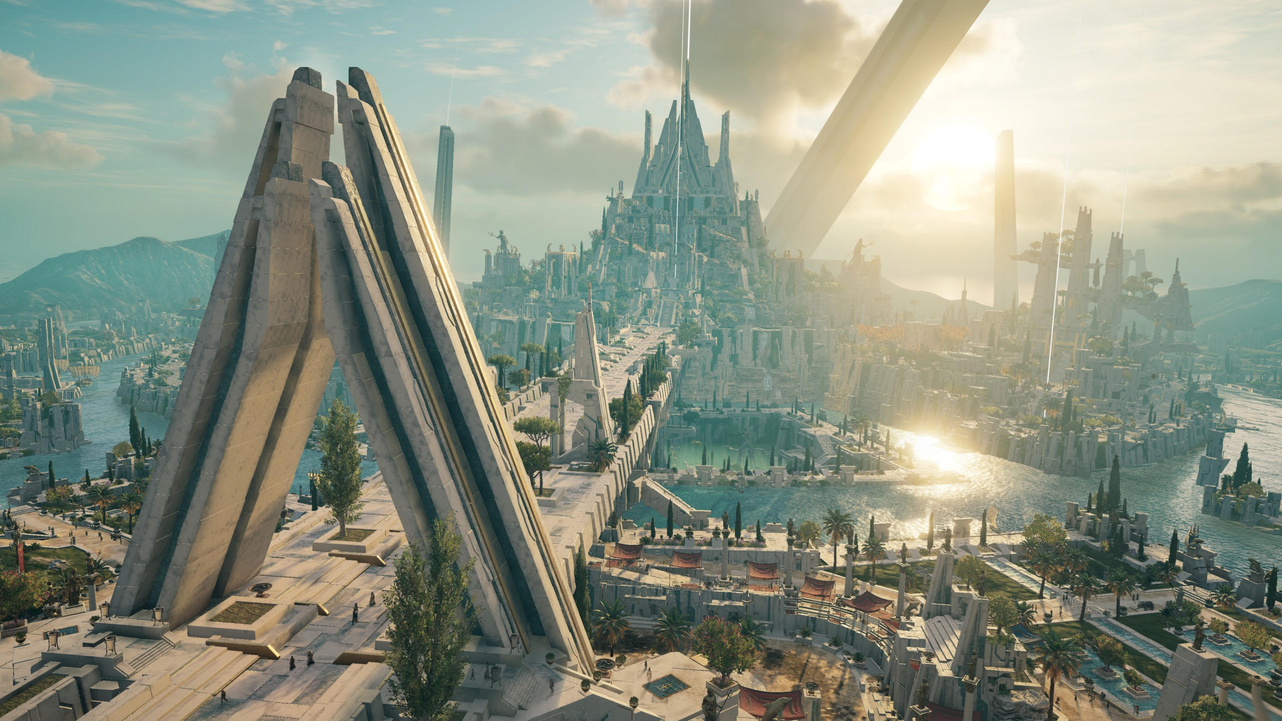 Assassin 039 s creed odyssey judgment of atlantis 2560x1440 assassins creed odyssey judgment of atlantis screenshot 4k