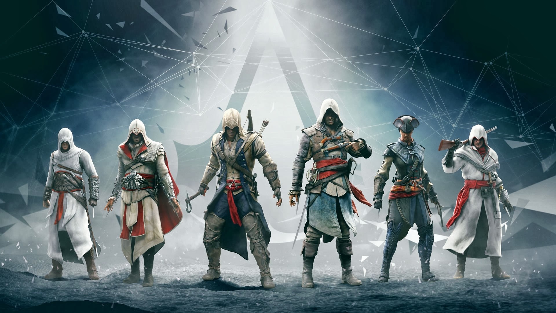 Assassins creed altair ezio connor edward
