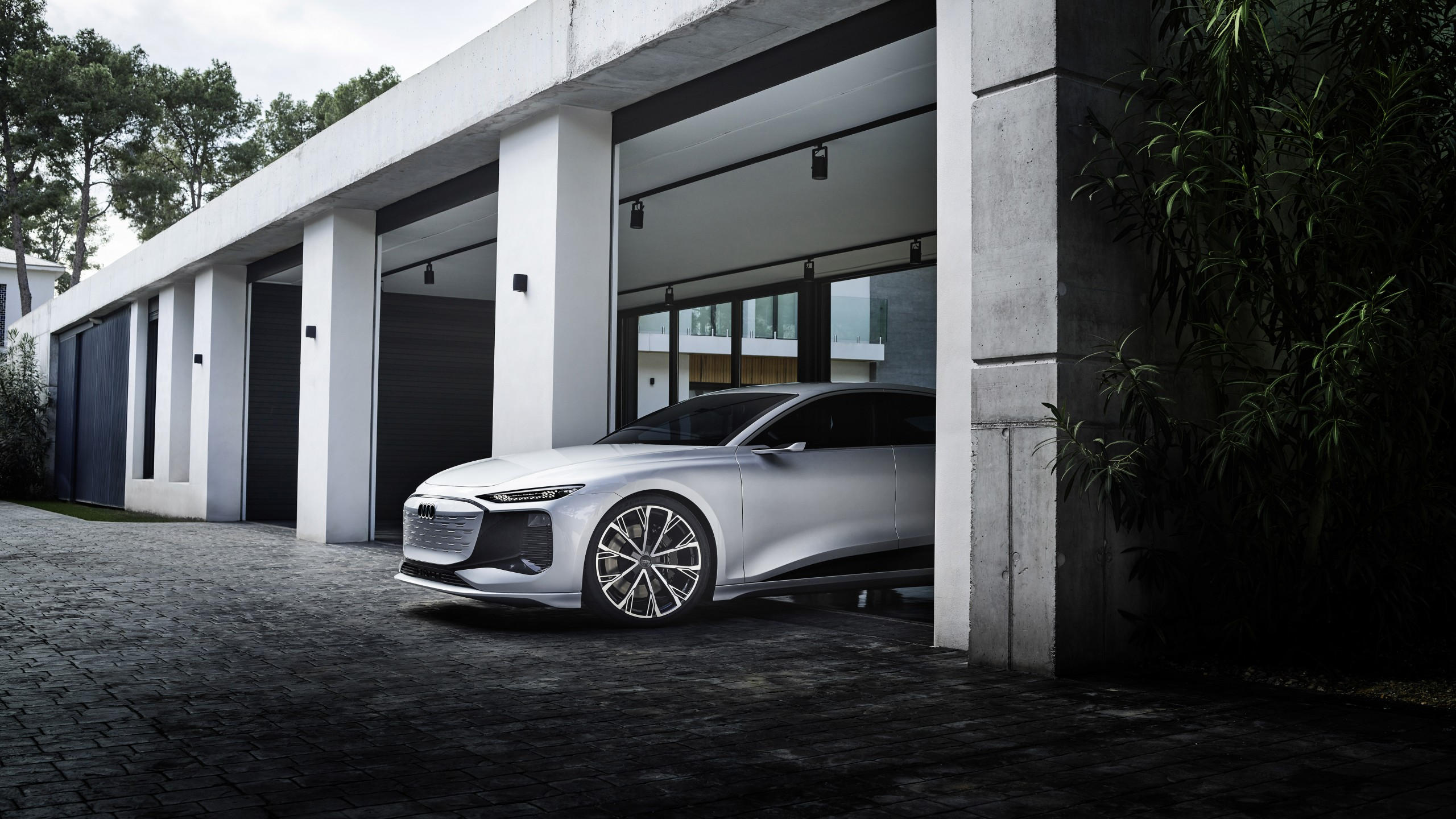 Audi a6 e tron 2560x1440 2021 cars electric cars 4k