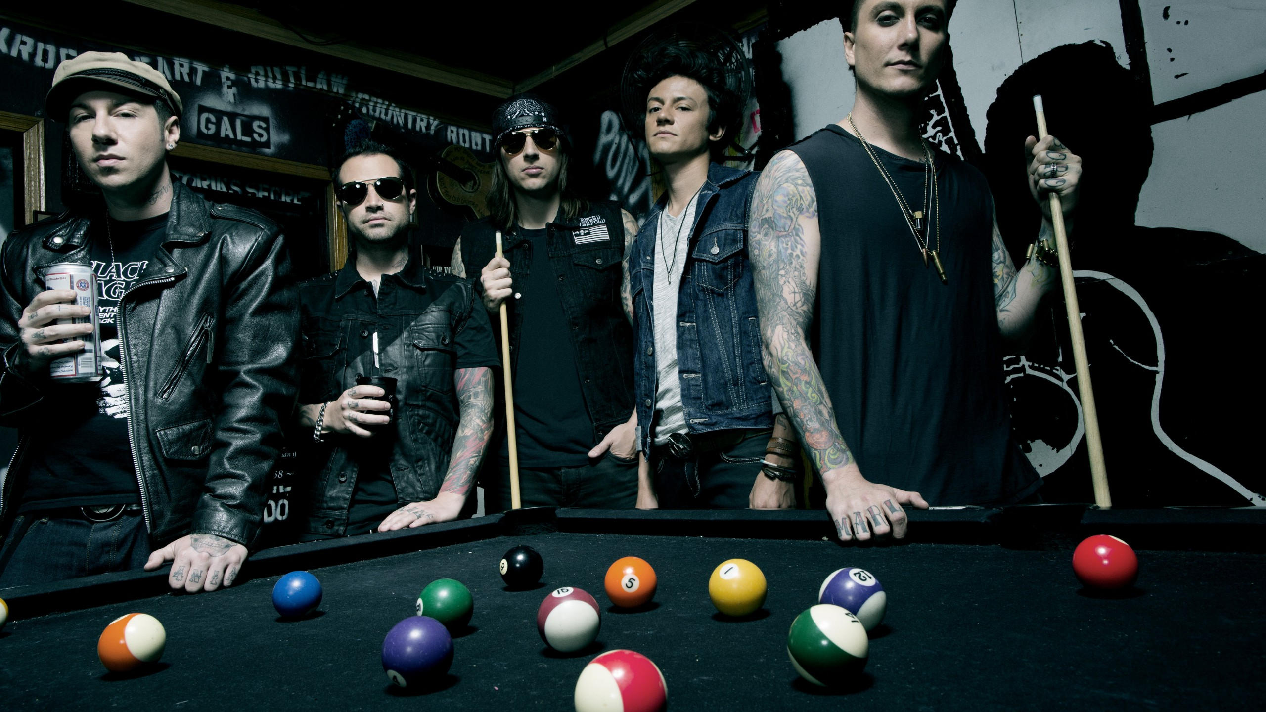 Avenged sevenfold 2560x1440 top music artist and bands m shadows