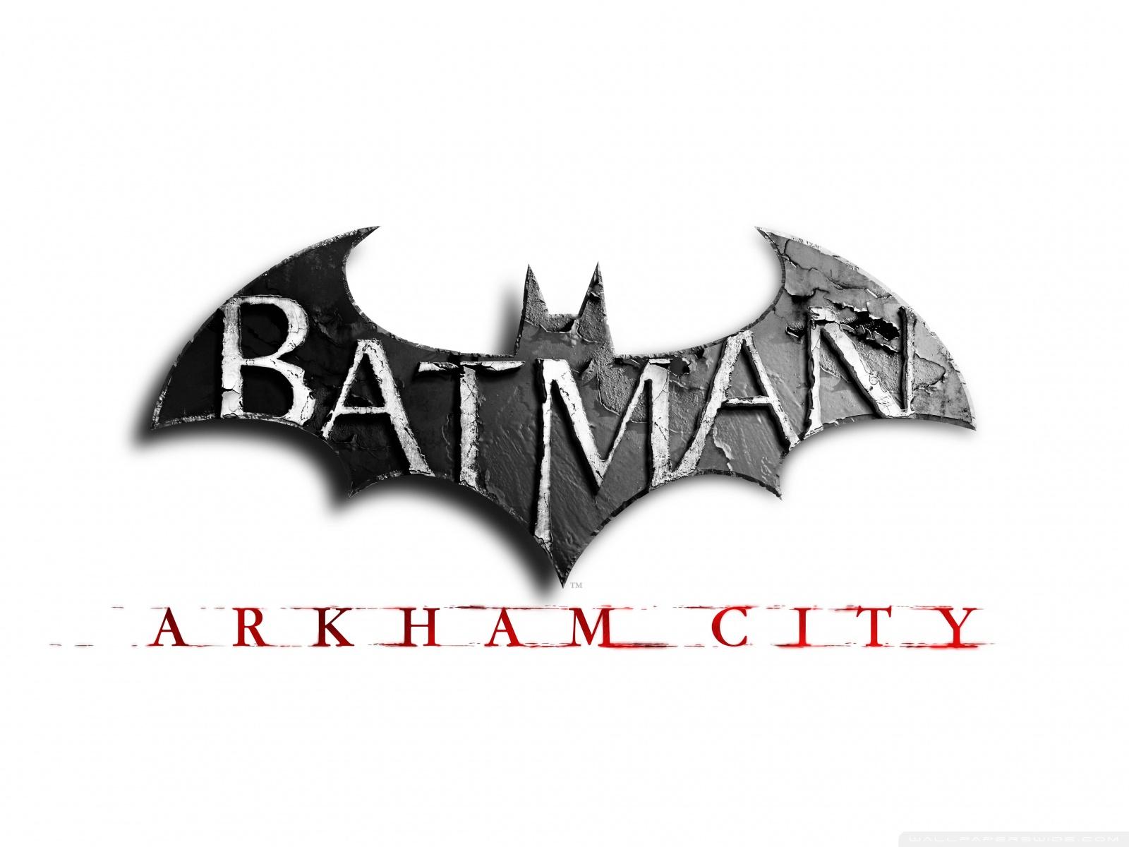 Batman Arkham City Official Logo wallpaper