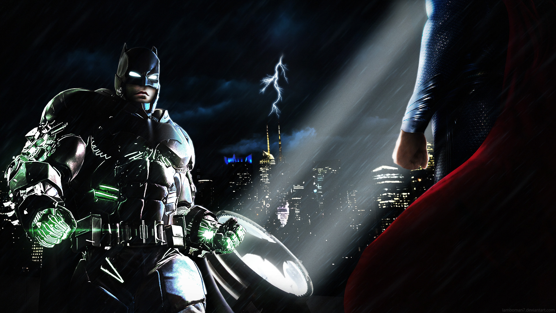 Batman vs Super Man Dawn of Justice 2016 Super Batman