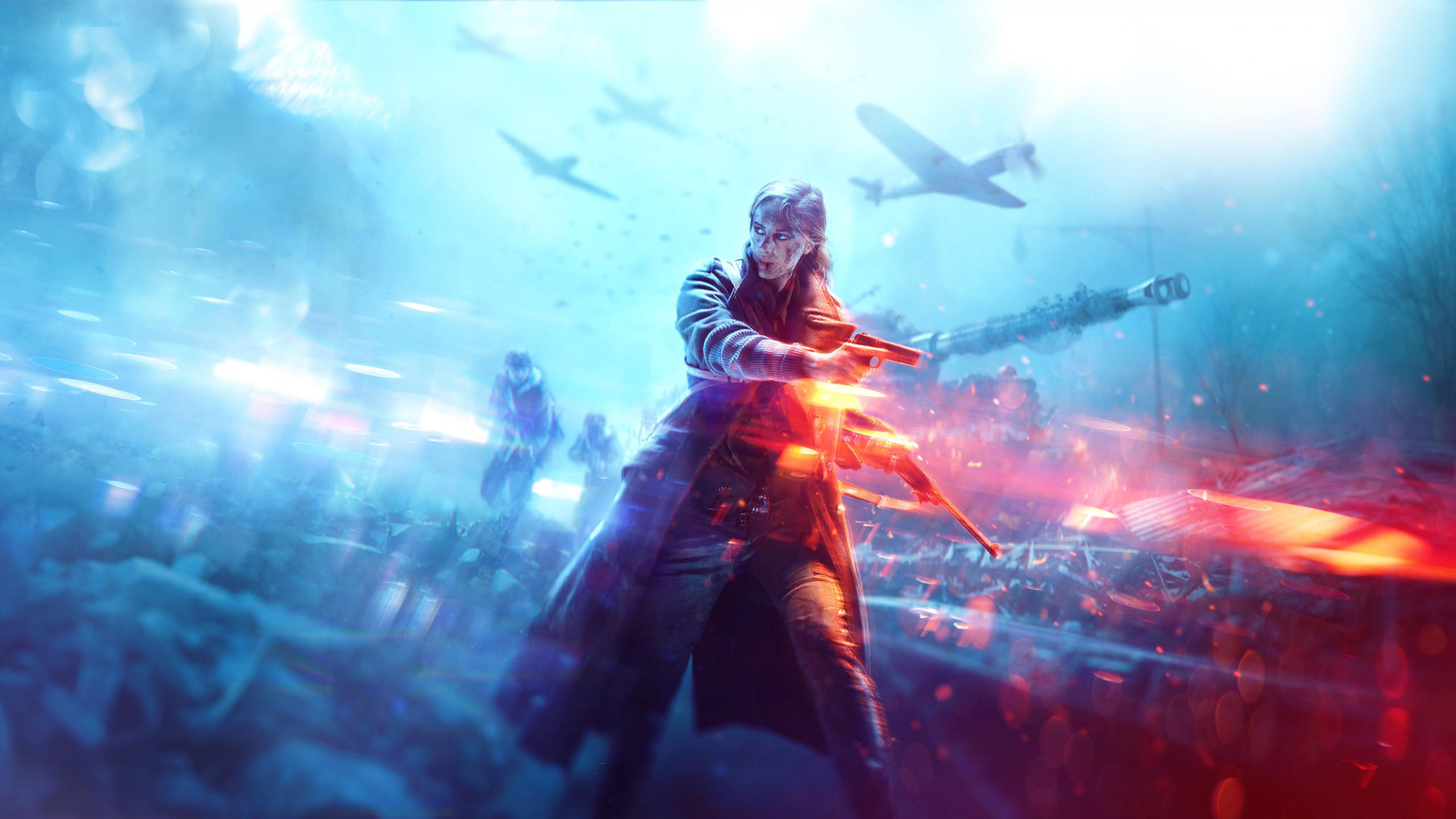 Battlefield 5 2560x1440 poster 4k