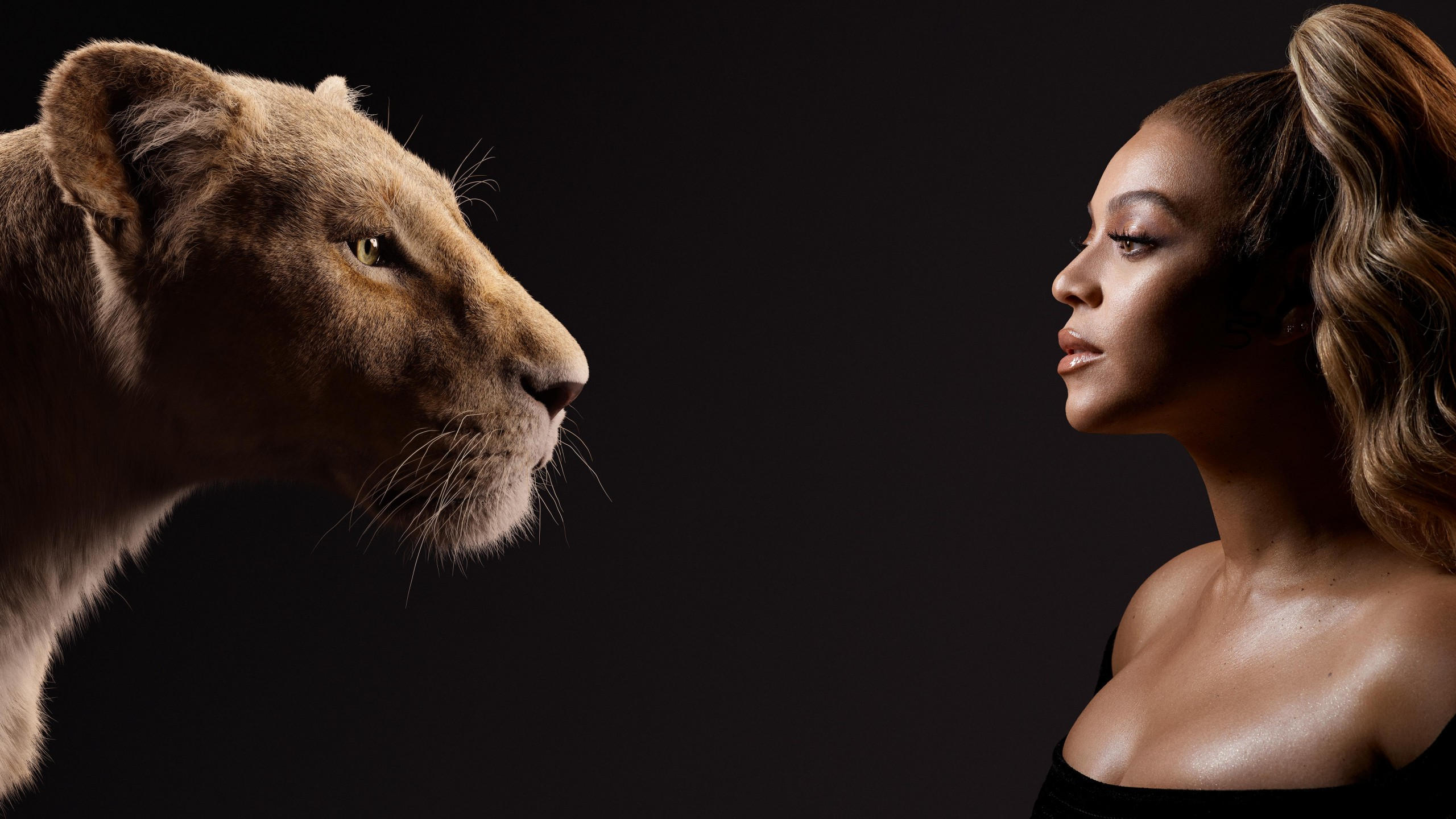 Beyonce 2560x1440 the lion king 5k