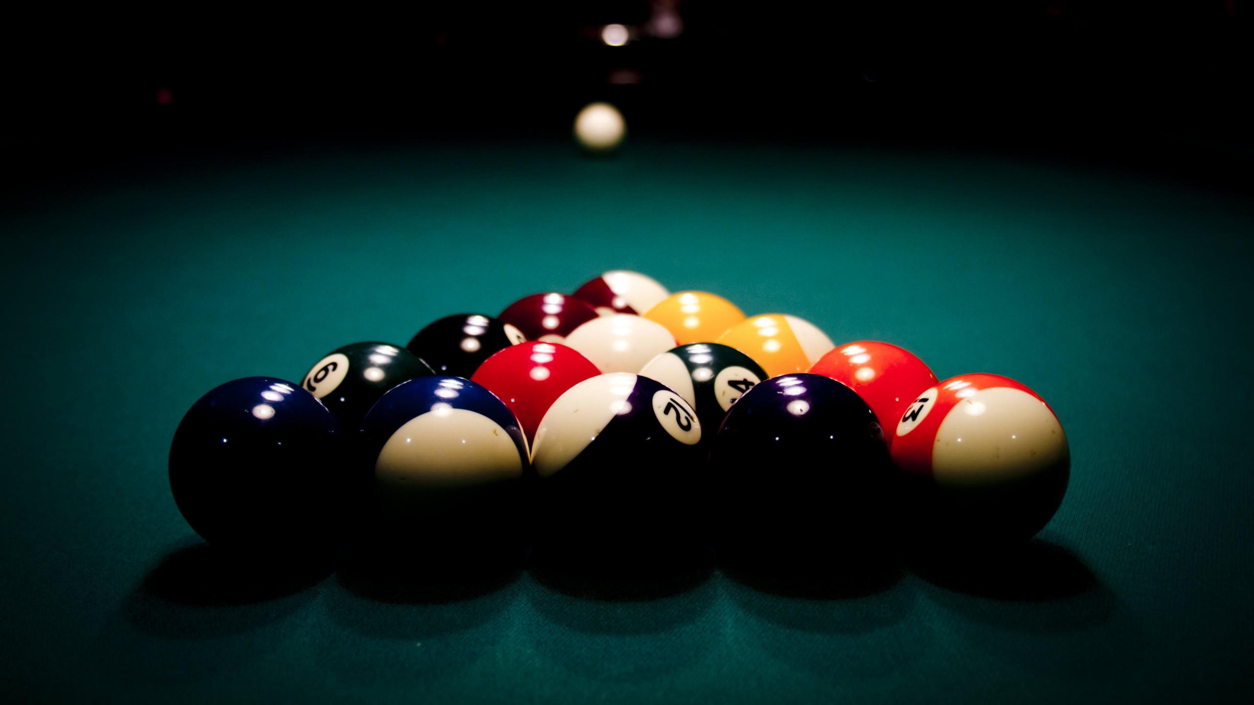 Billard balls 2560x1440 billard balls