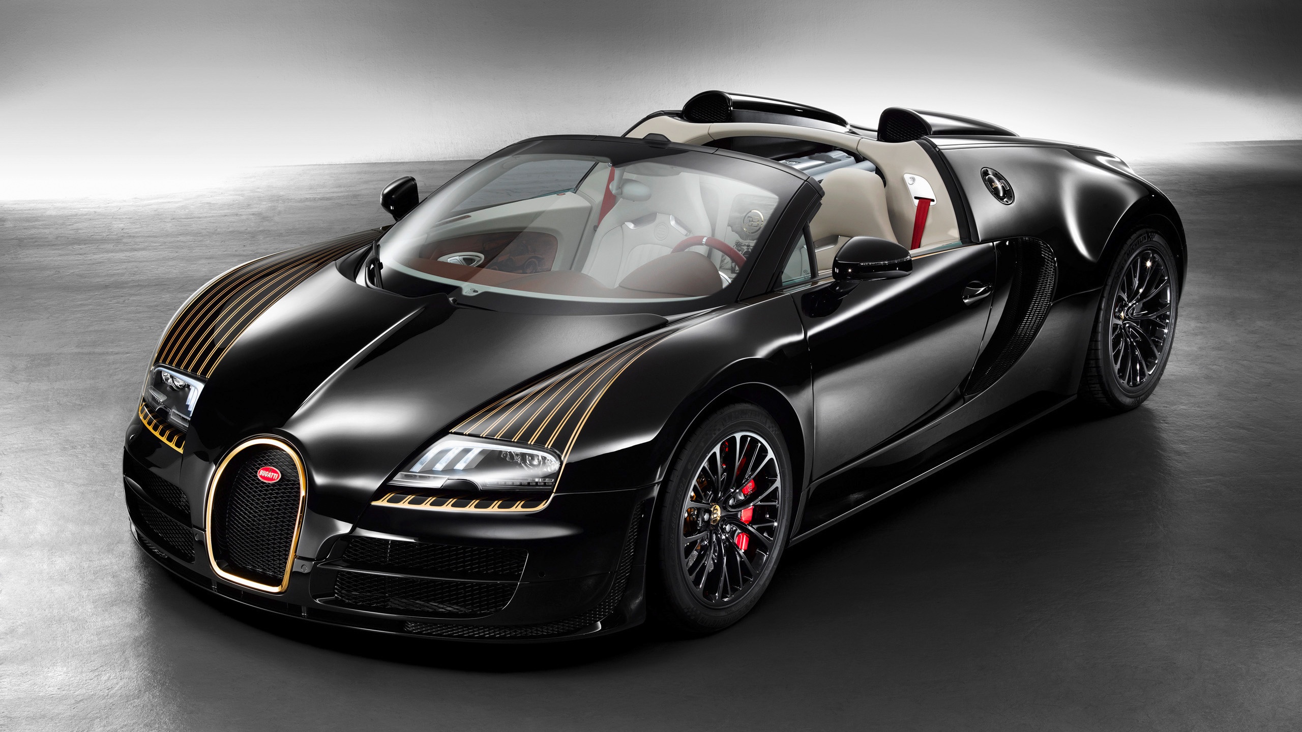 Bugatti veyron grand sport vitesse legend black bess