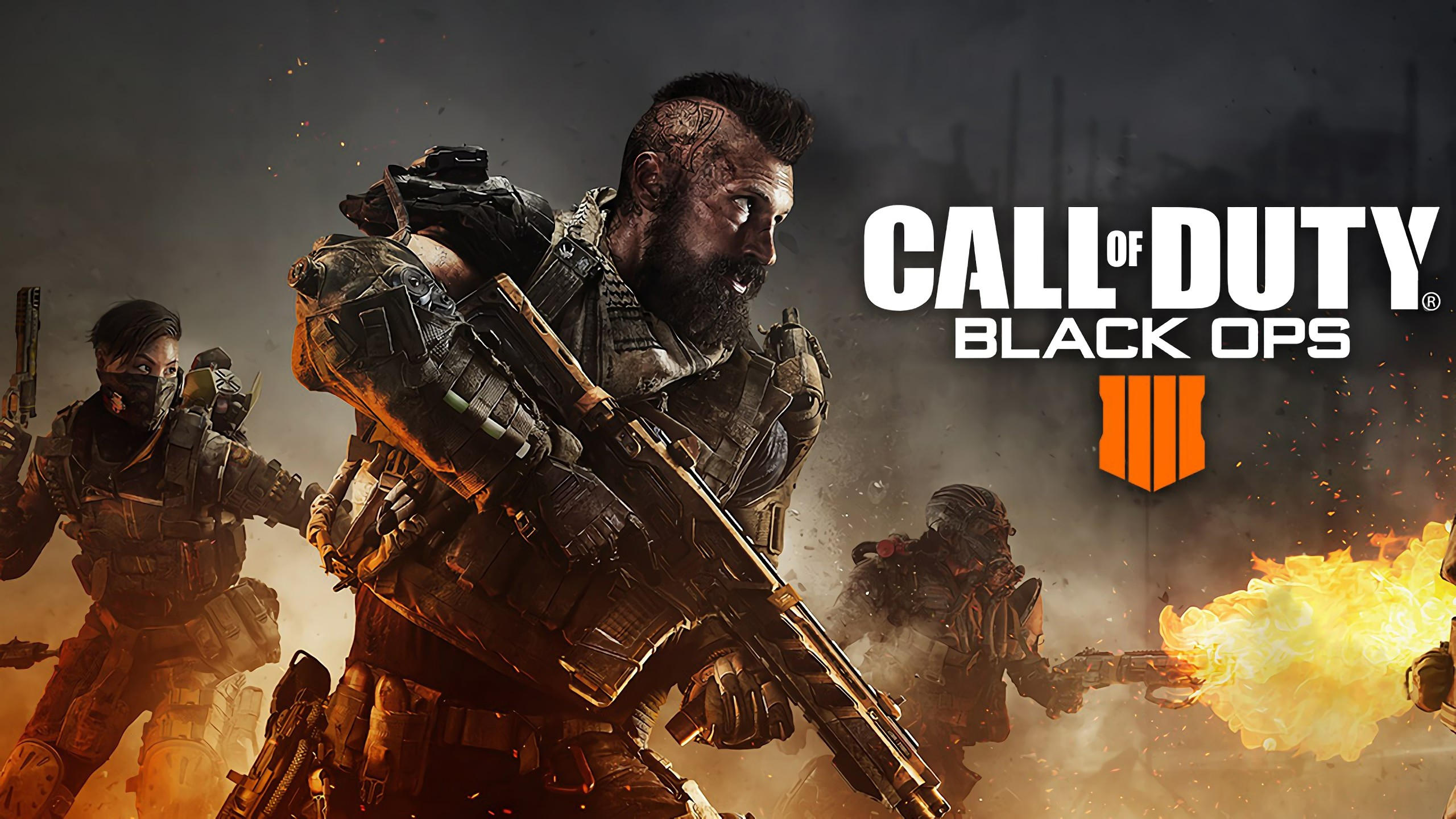 Call of duty black ops 4 2560x1440 poster 4k