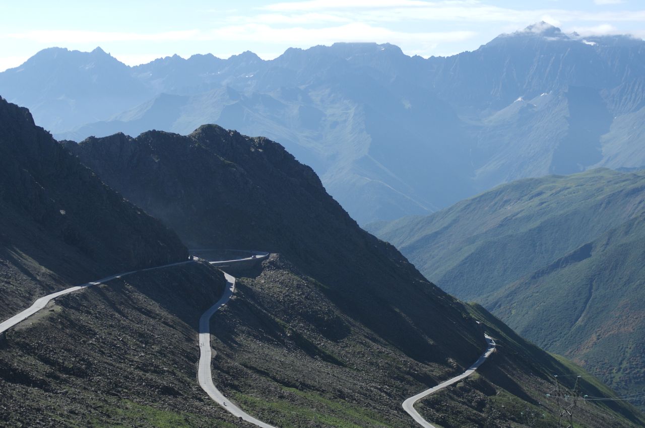 Caminos en montañas