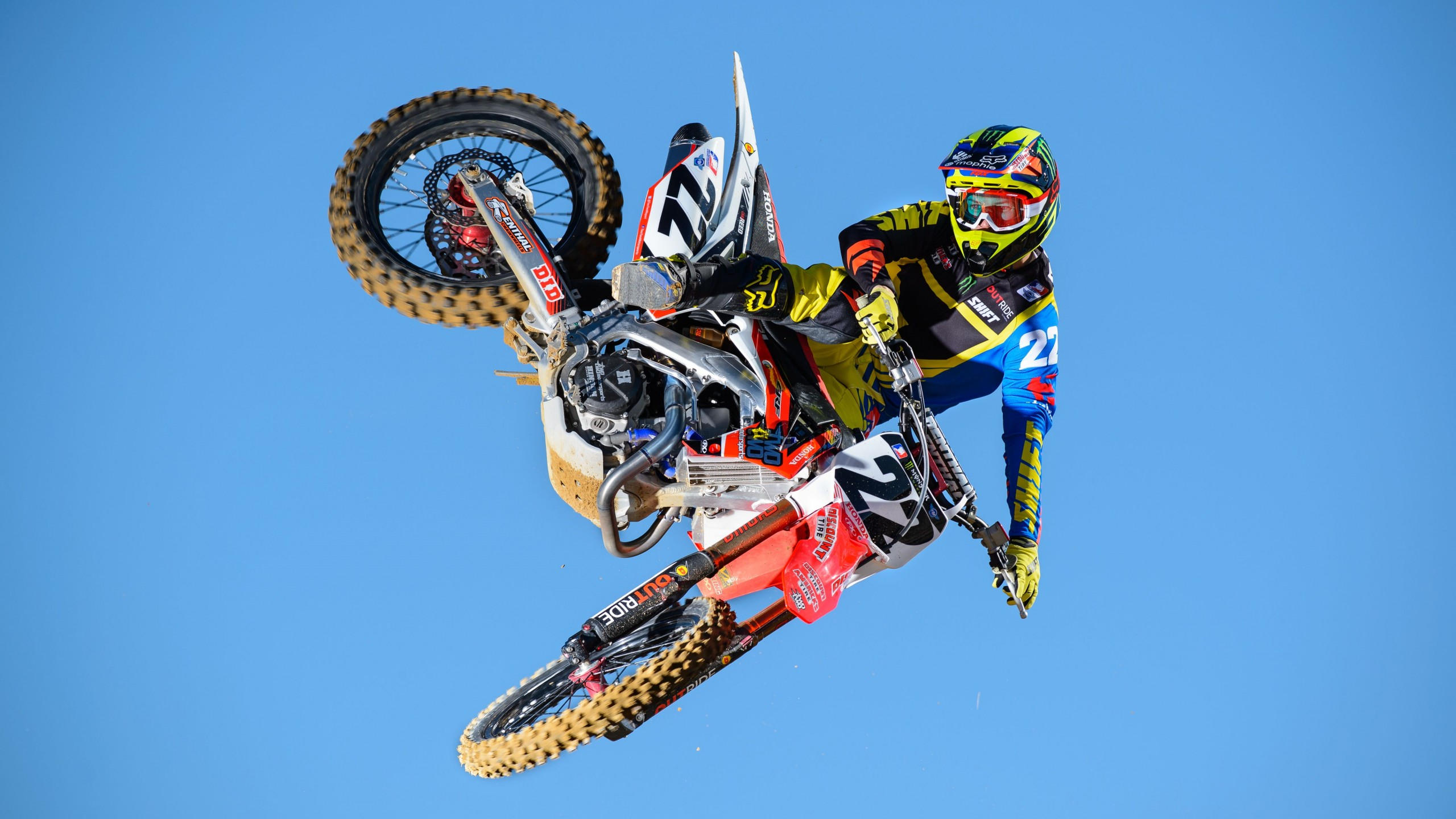 Chad reed 2560x1440 motocross fmx rider