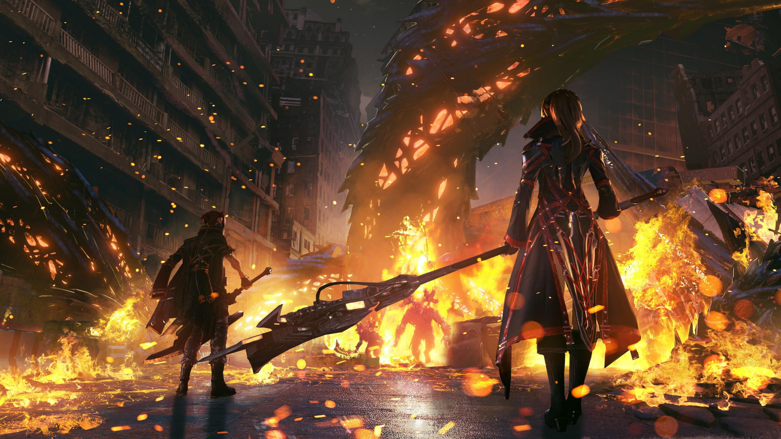 Code vein 2560x1440 e3 2019 artwork 4k