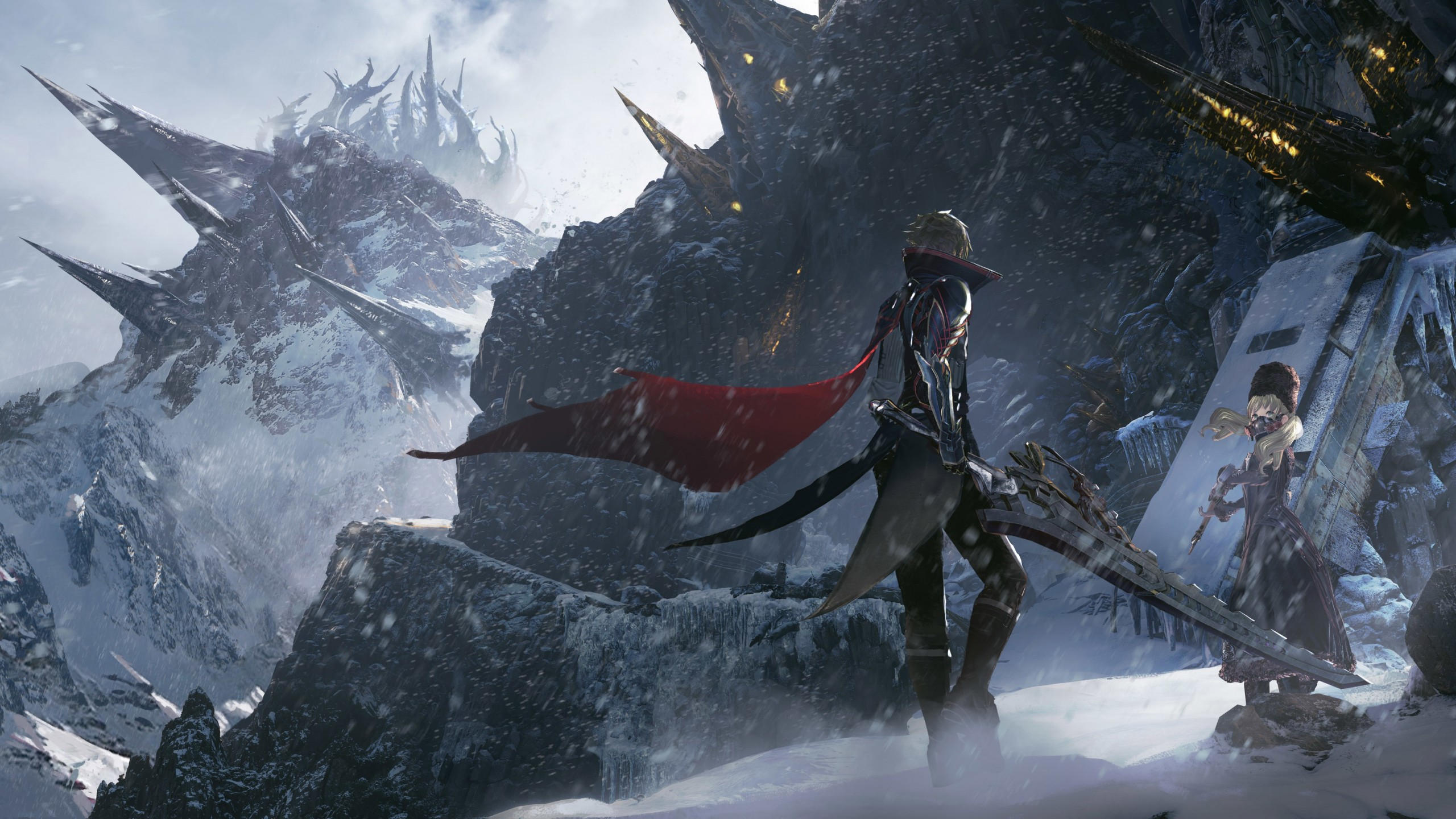 Code vein 2560x1440 e3 2019 artwork 4k