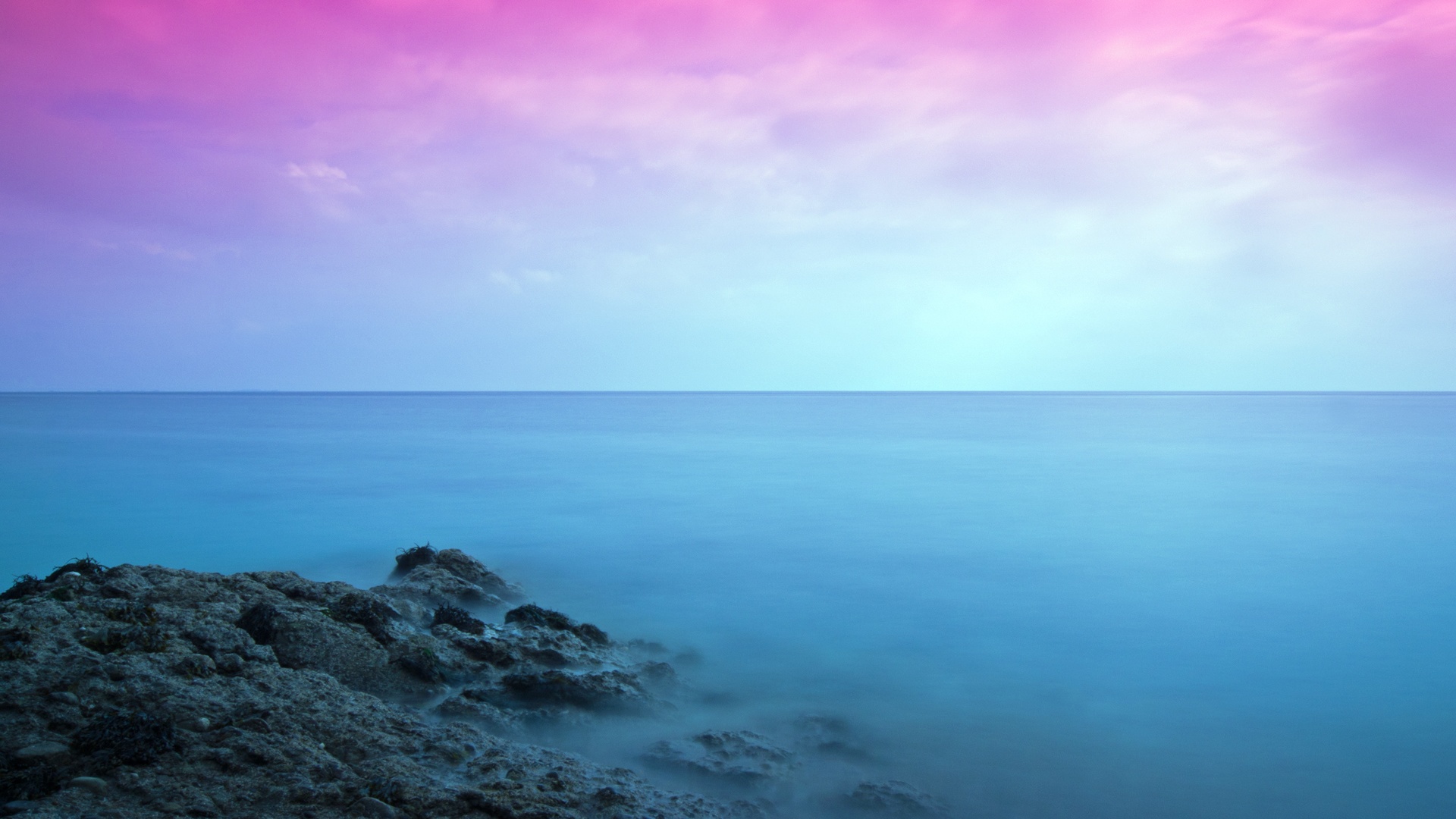 Colorful seascape