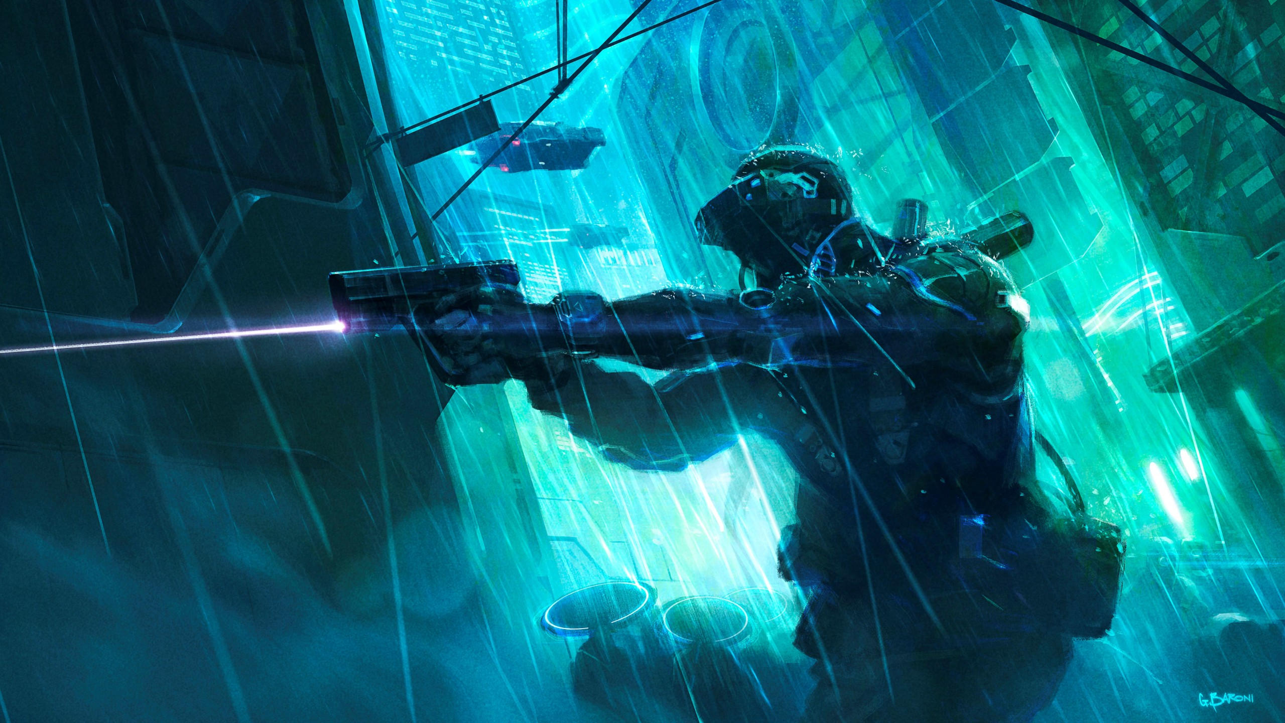 Conglomerate 451 2560x1440 poster 5k