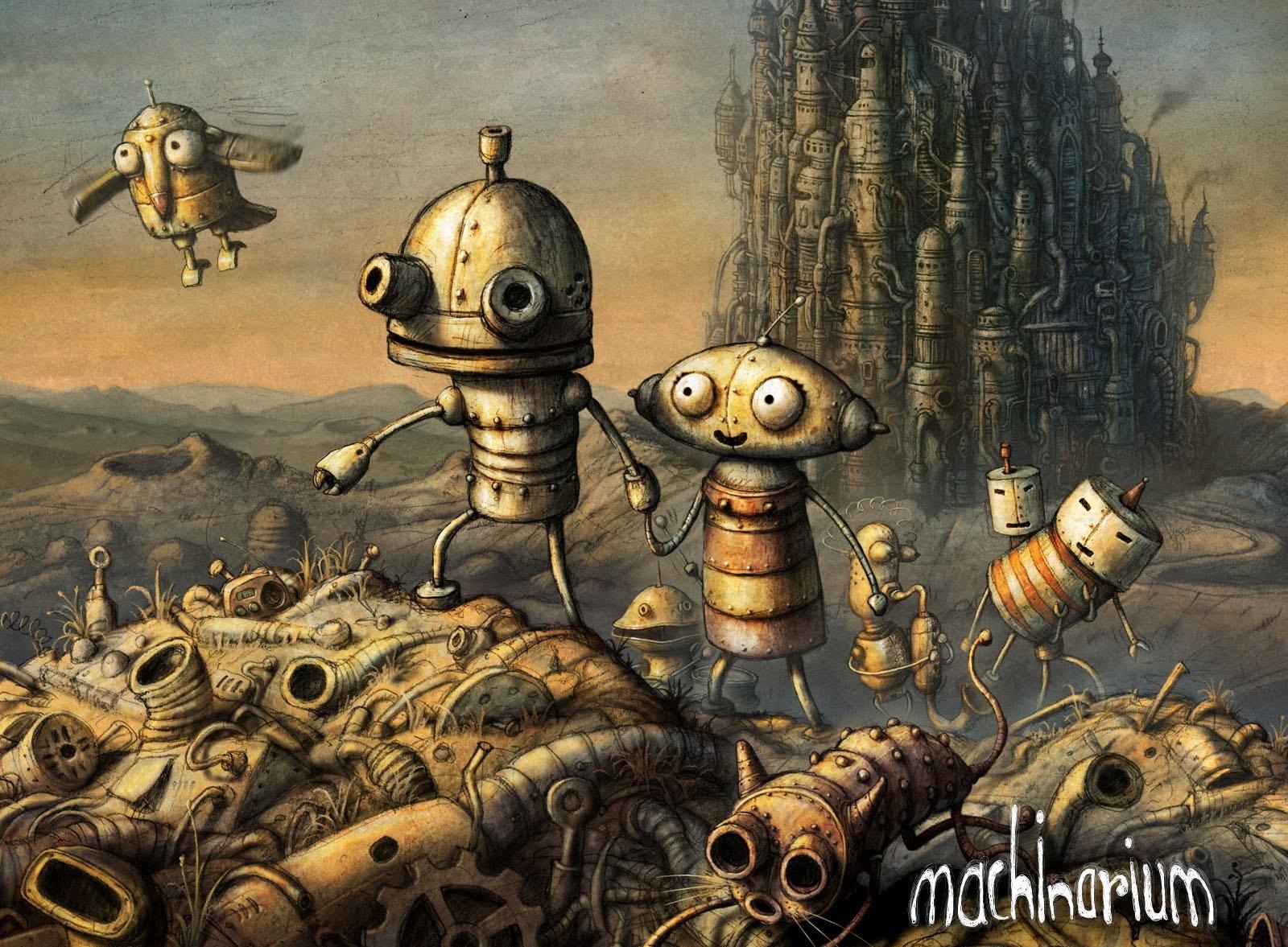 Cover Machinarium Game wallpaper