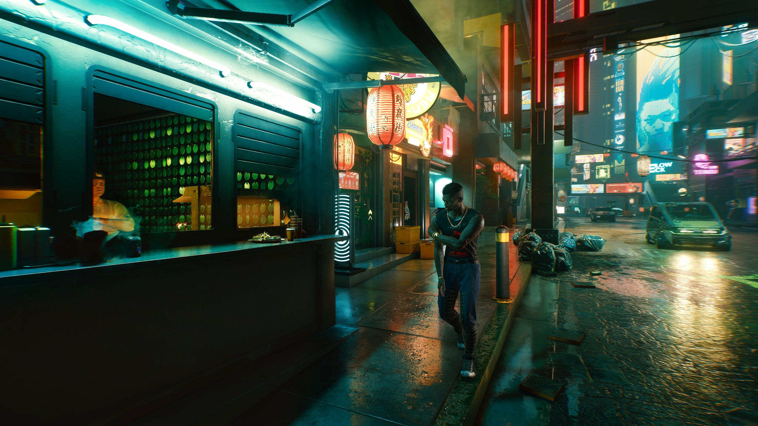 Cyberpunk 2077 2560x1440 screenshot 4k