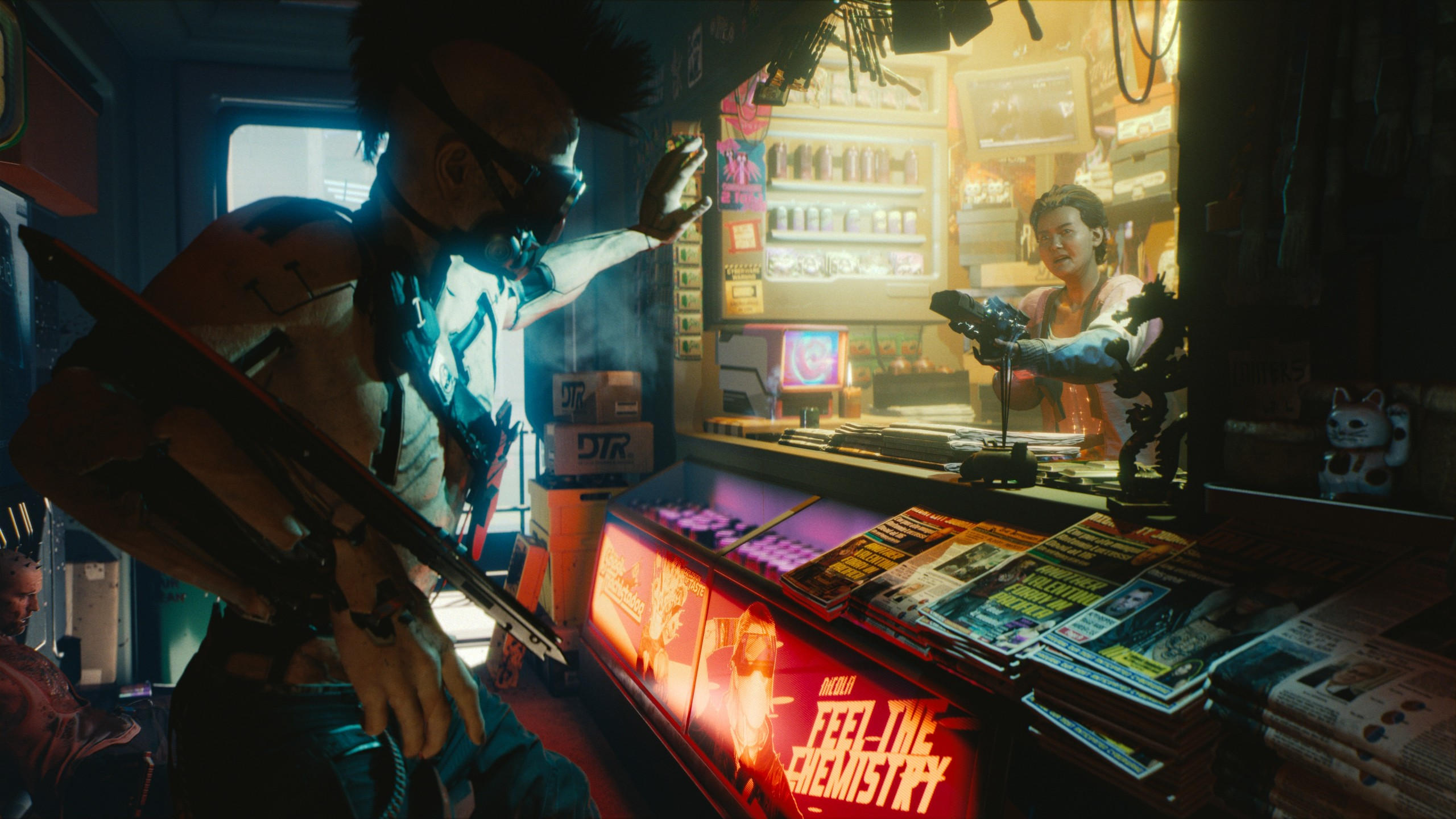 Cyberpunk 2077 2560x1440 screenshot 4k