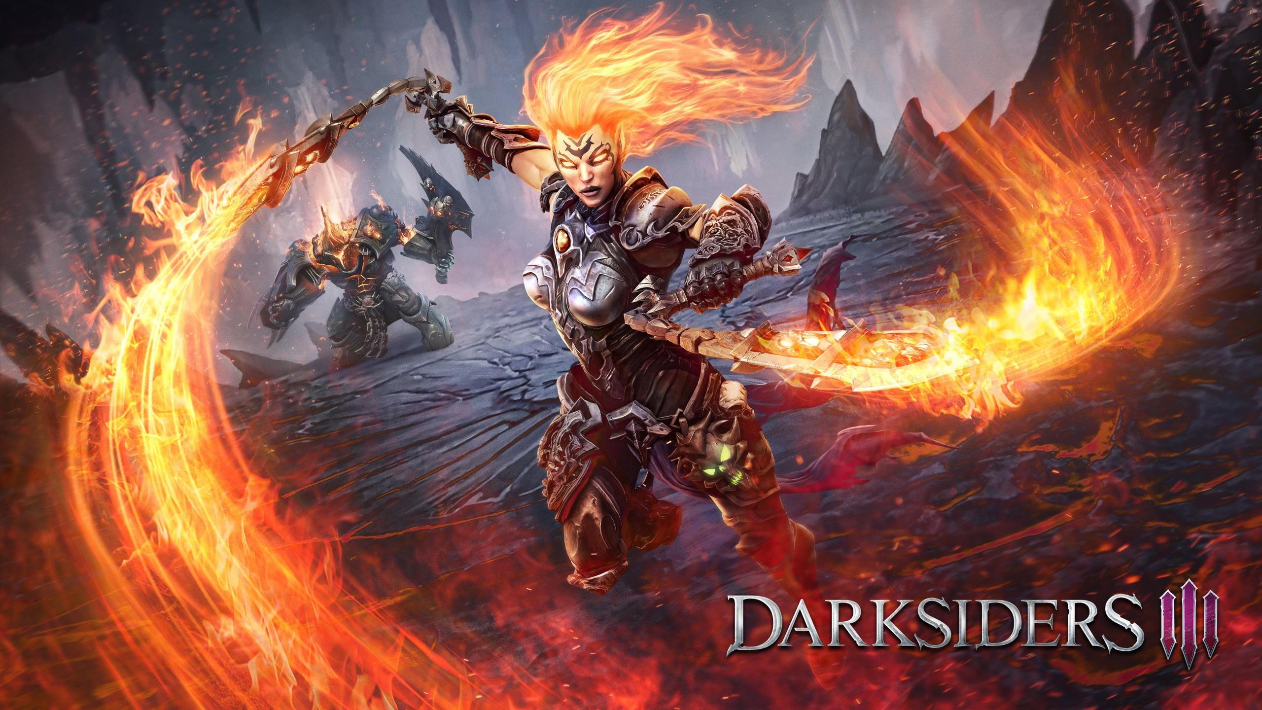 Darksiders iii 2560x1440 poster 4k