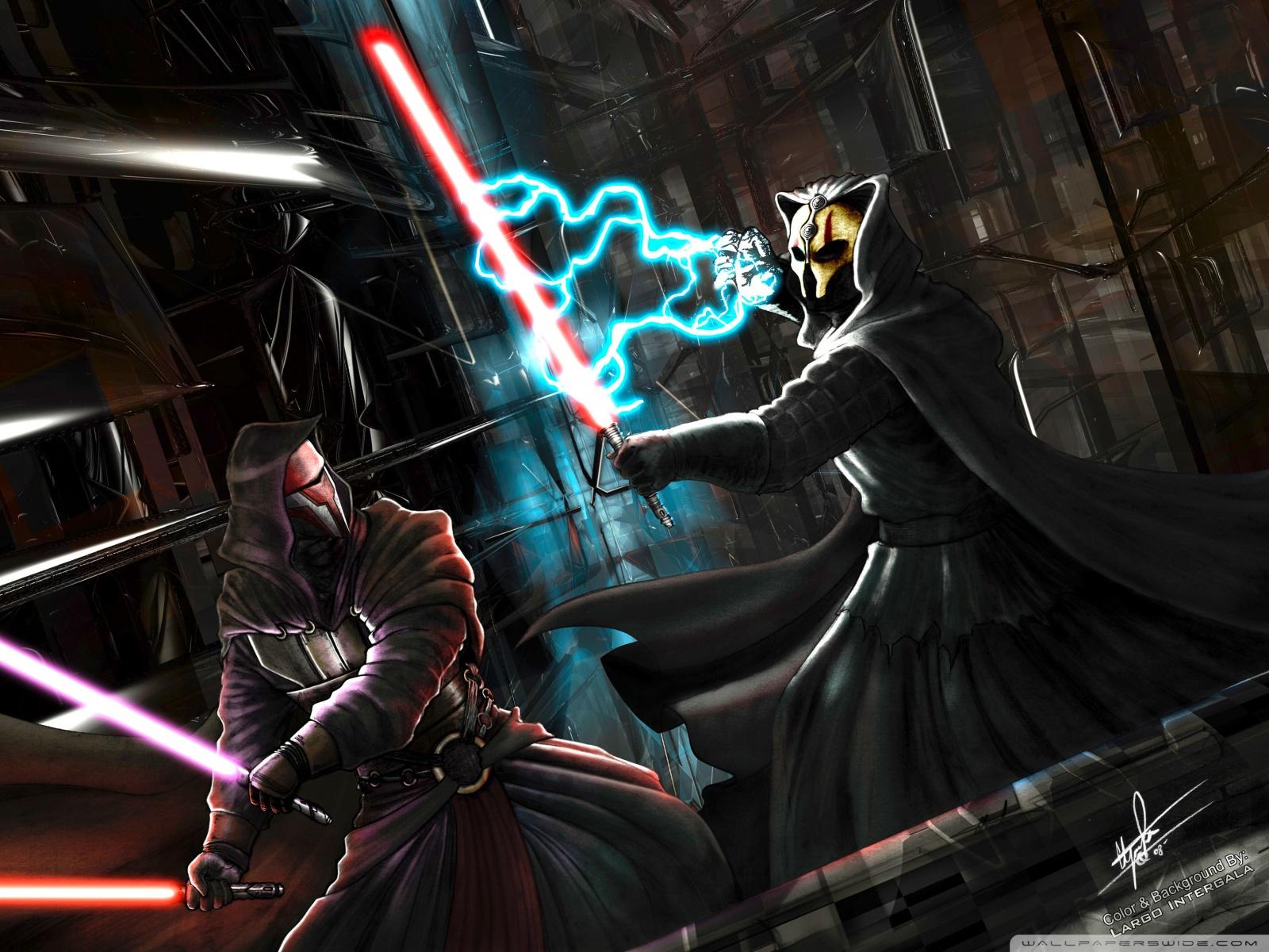 Darth Nihilus Vs Darth Revan wallpaper