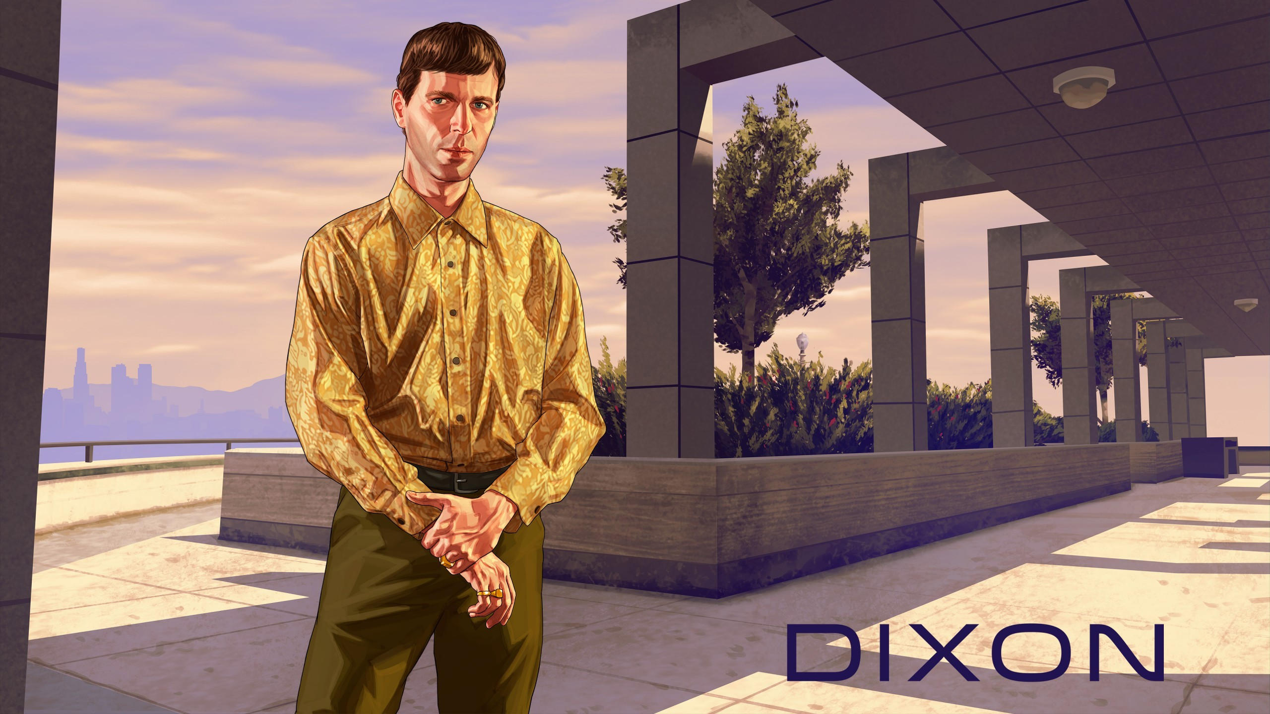 Dixon 2560x1440 gta online poster hd