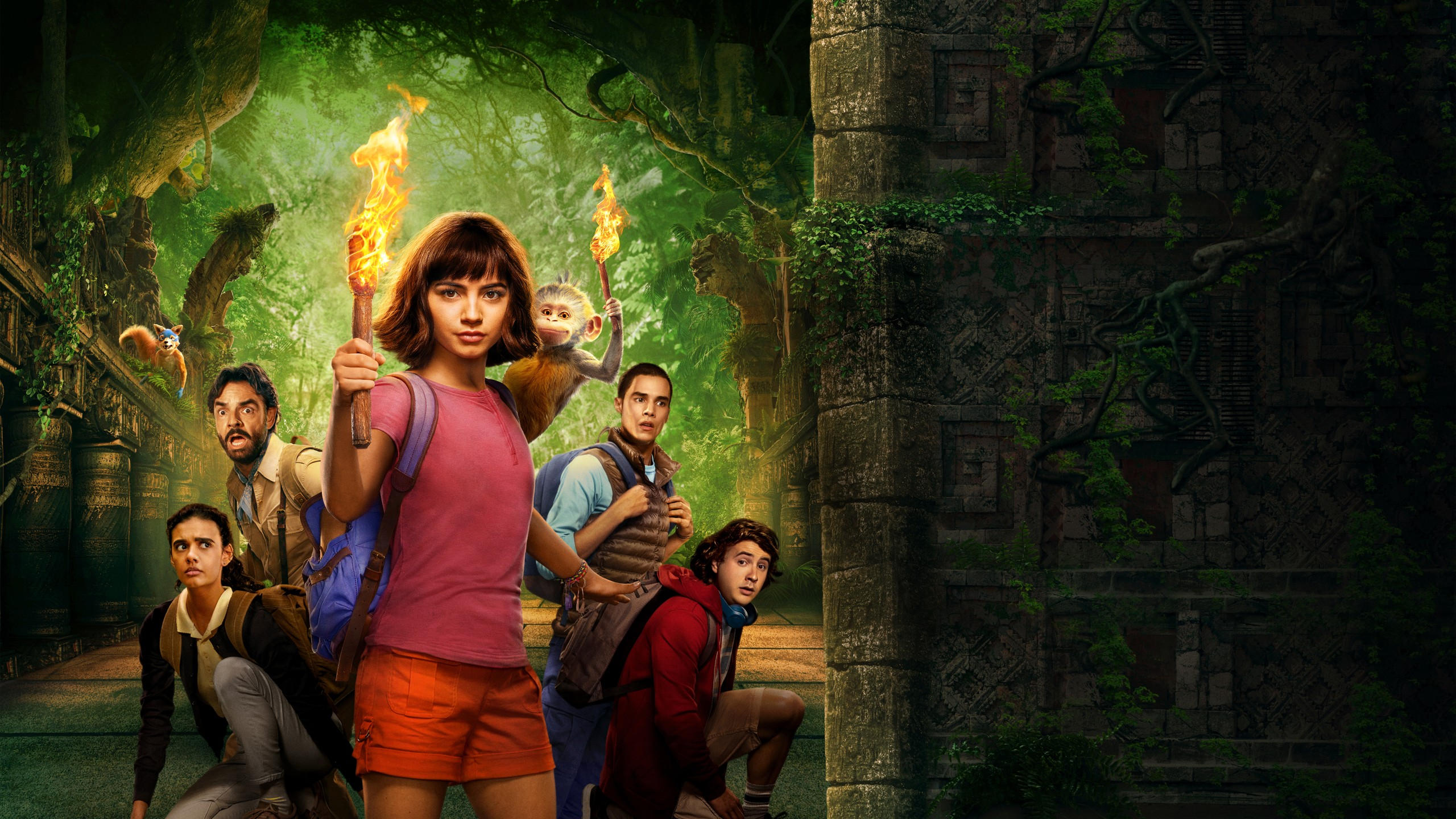 Dora and the lost city of gold 2560x1440 poster 8k