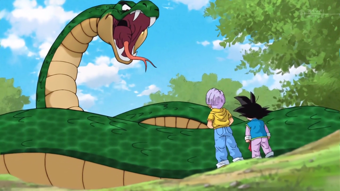 Dragon Ball Super Goten y trunks con la Culebra Capitulo 1