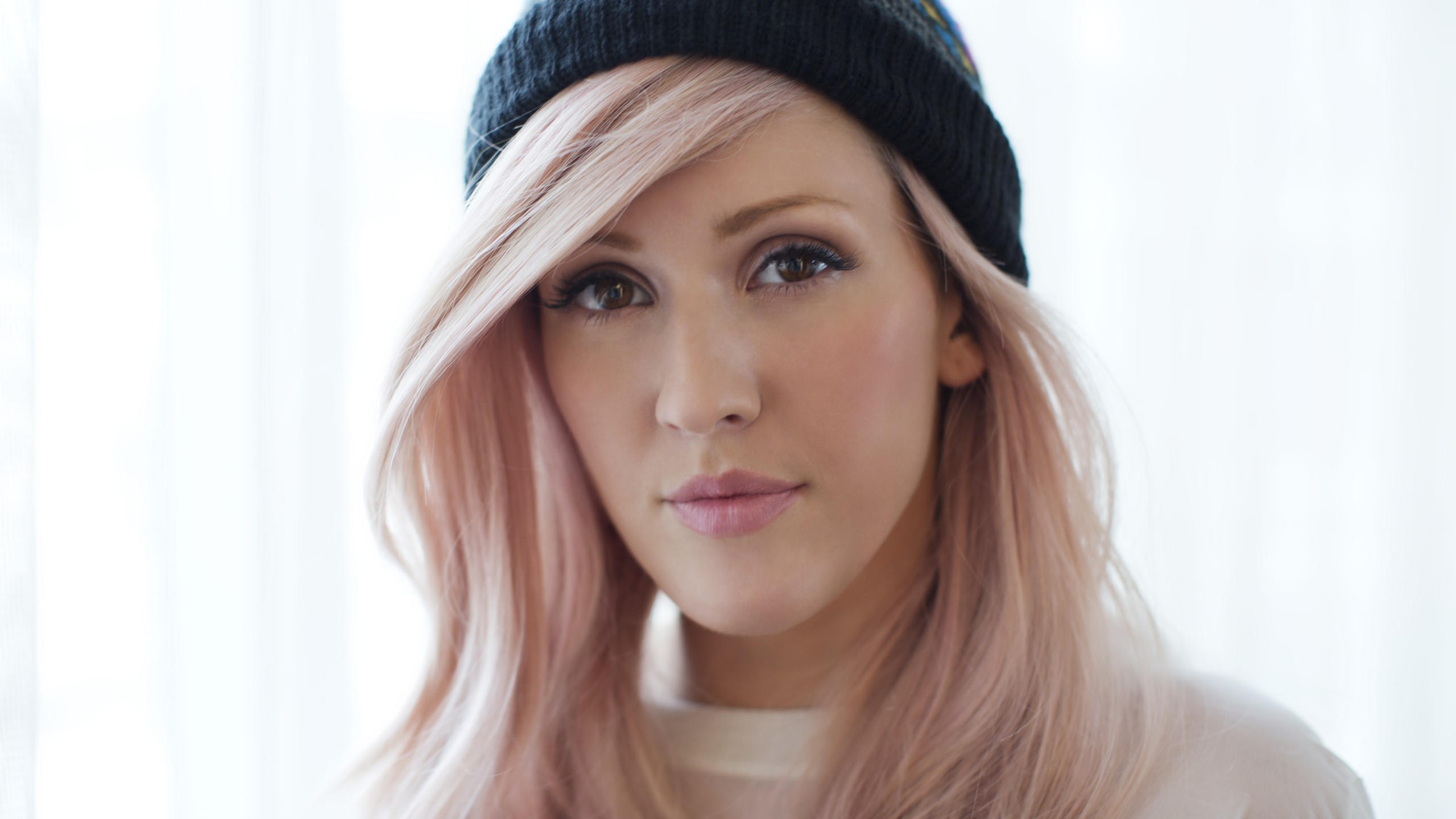 Ellie goulding 2560x1440 top music artist and bands blond