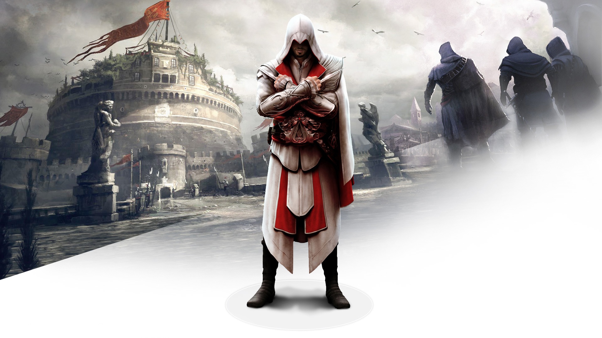 Ezio in assassins creed brotherhood