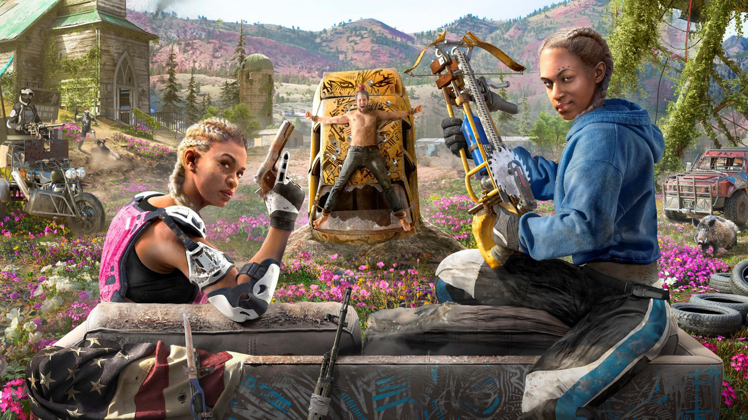 Far cry new dawn 2560x1440 poster hd