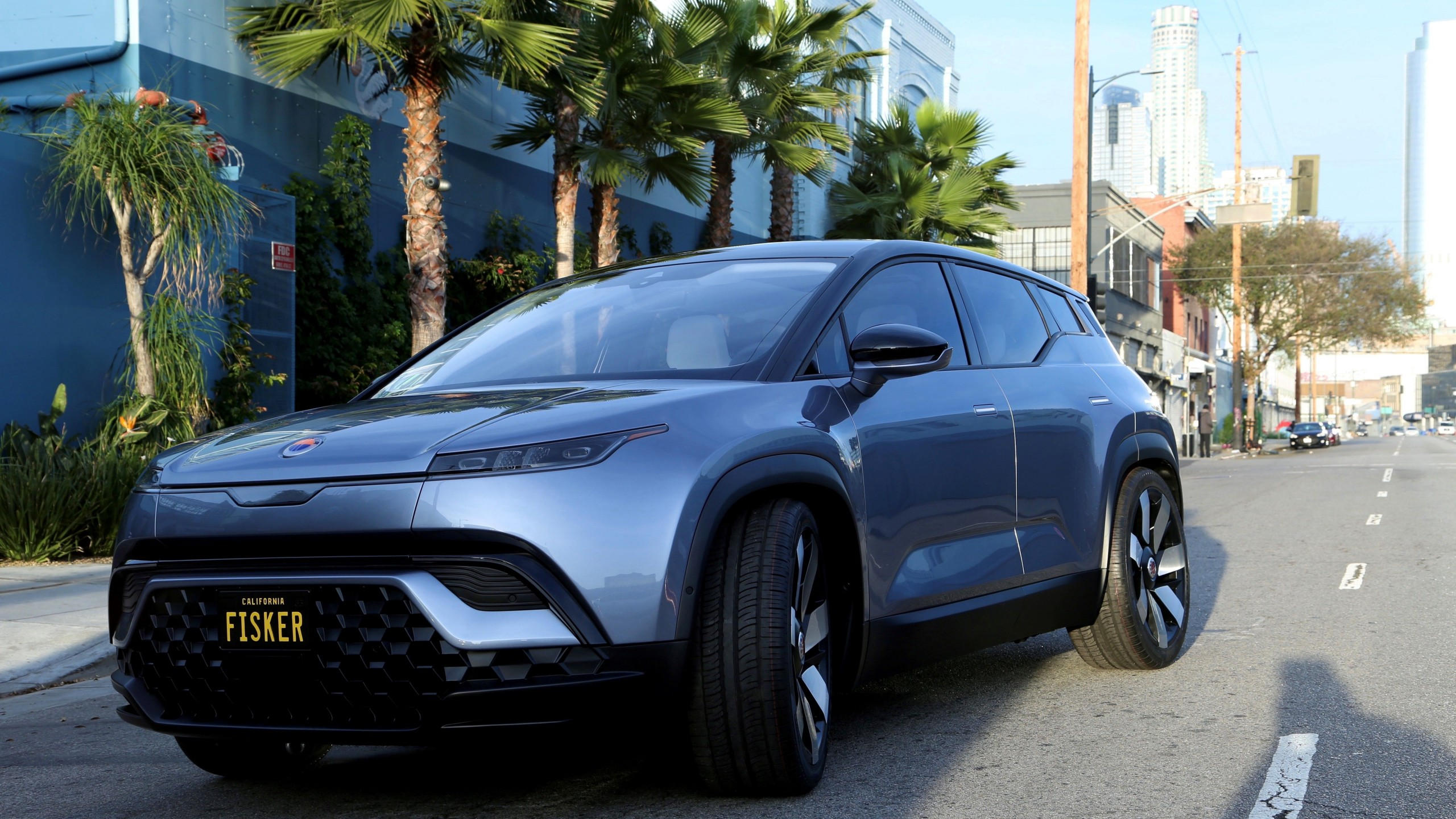 Fisker ocean 2560x1440 suv ces 2020 electric car 5k