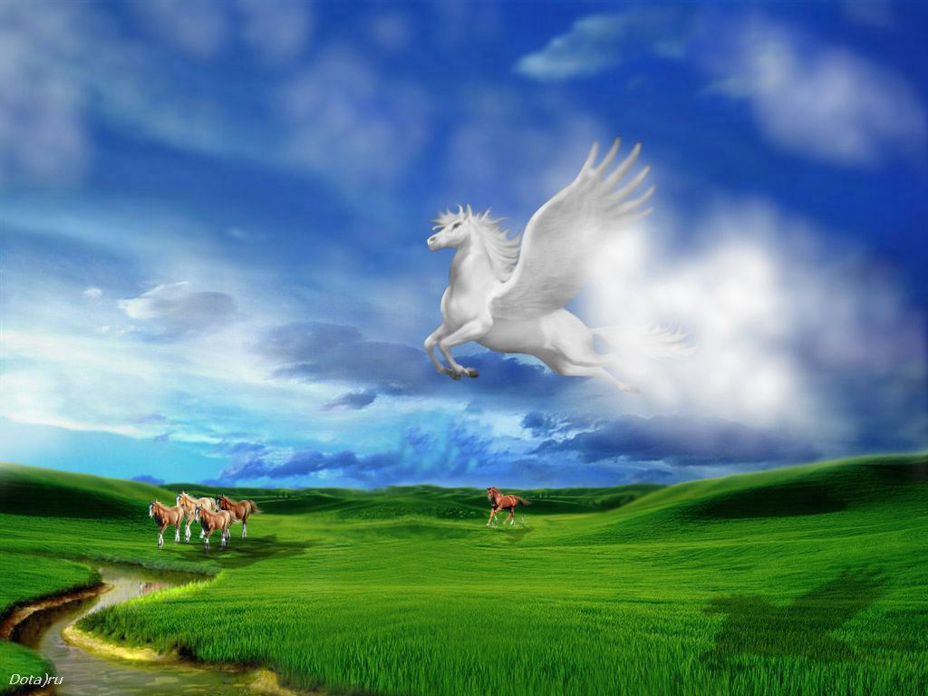 Fondo de pantalla pegaso