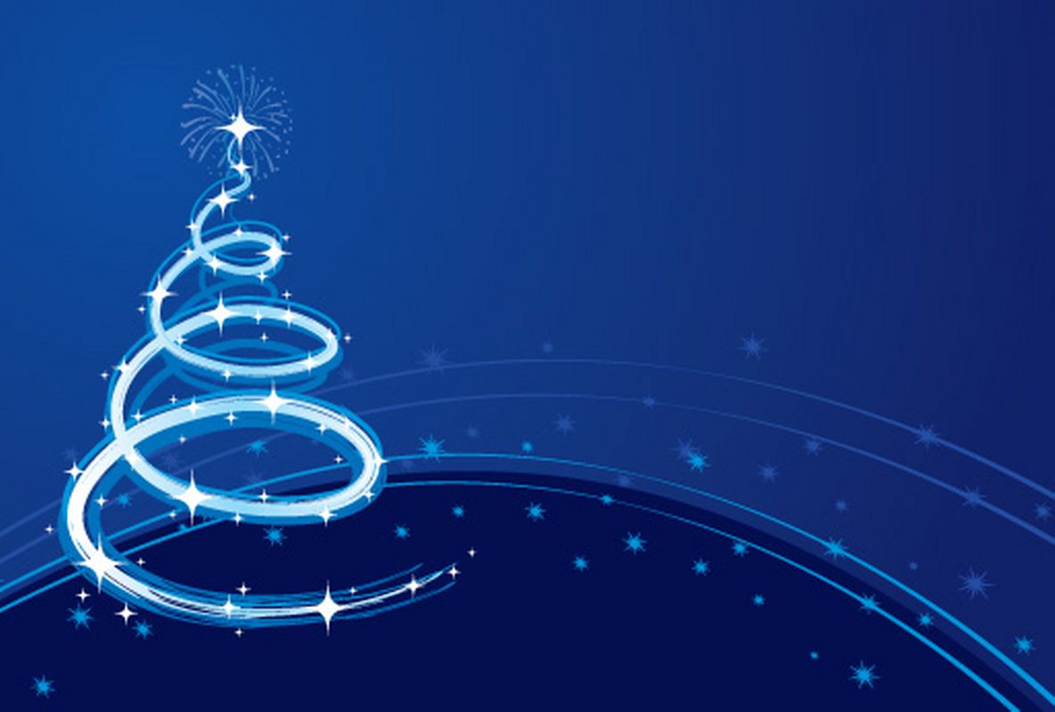 Fondos de pantalla azul con arbol espiral