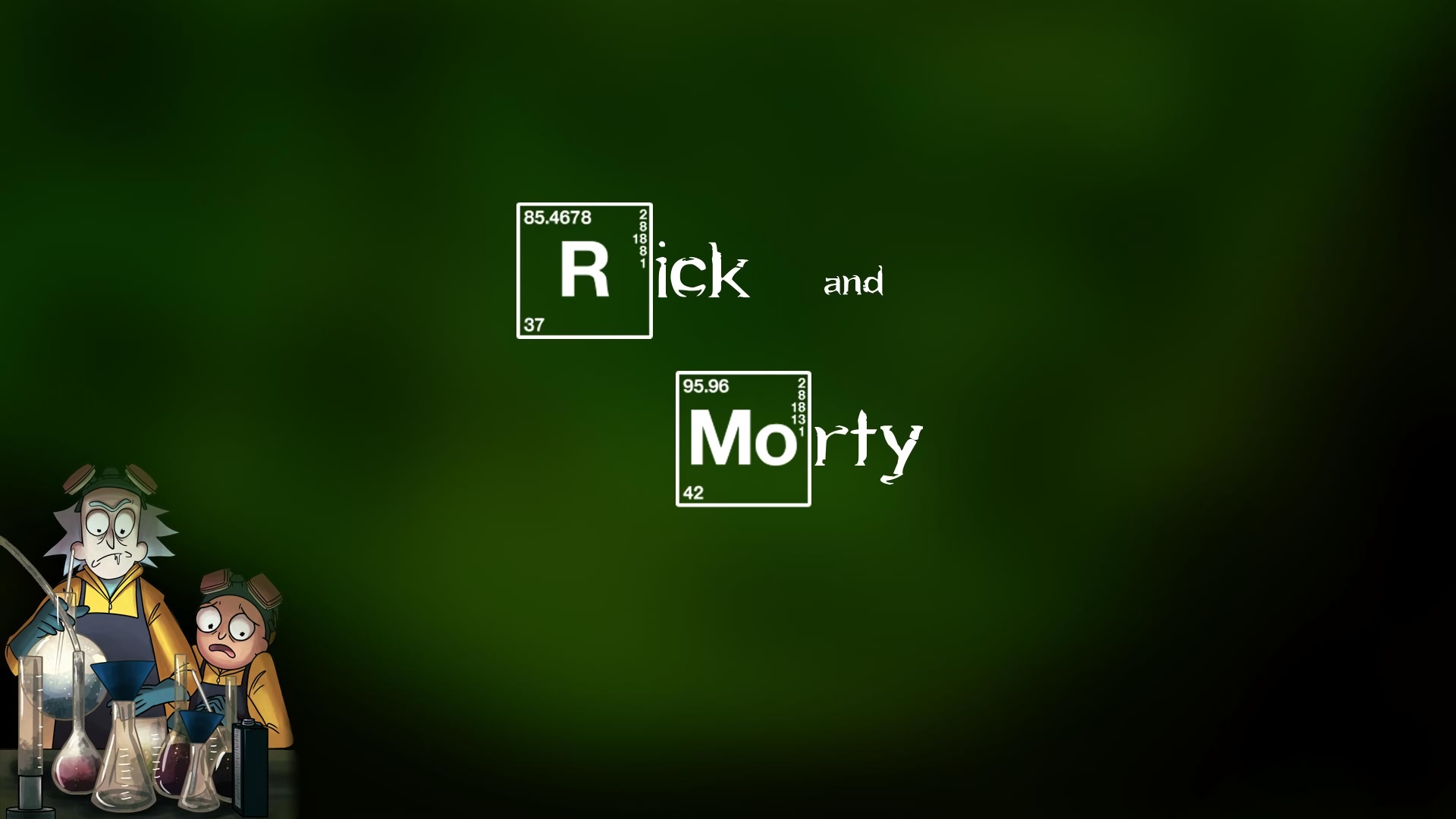 Fondos de pantalla para laptop de rick y morty