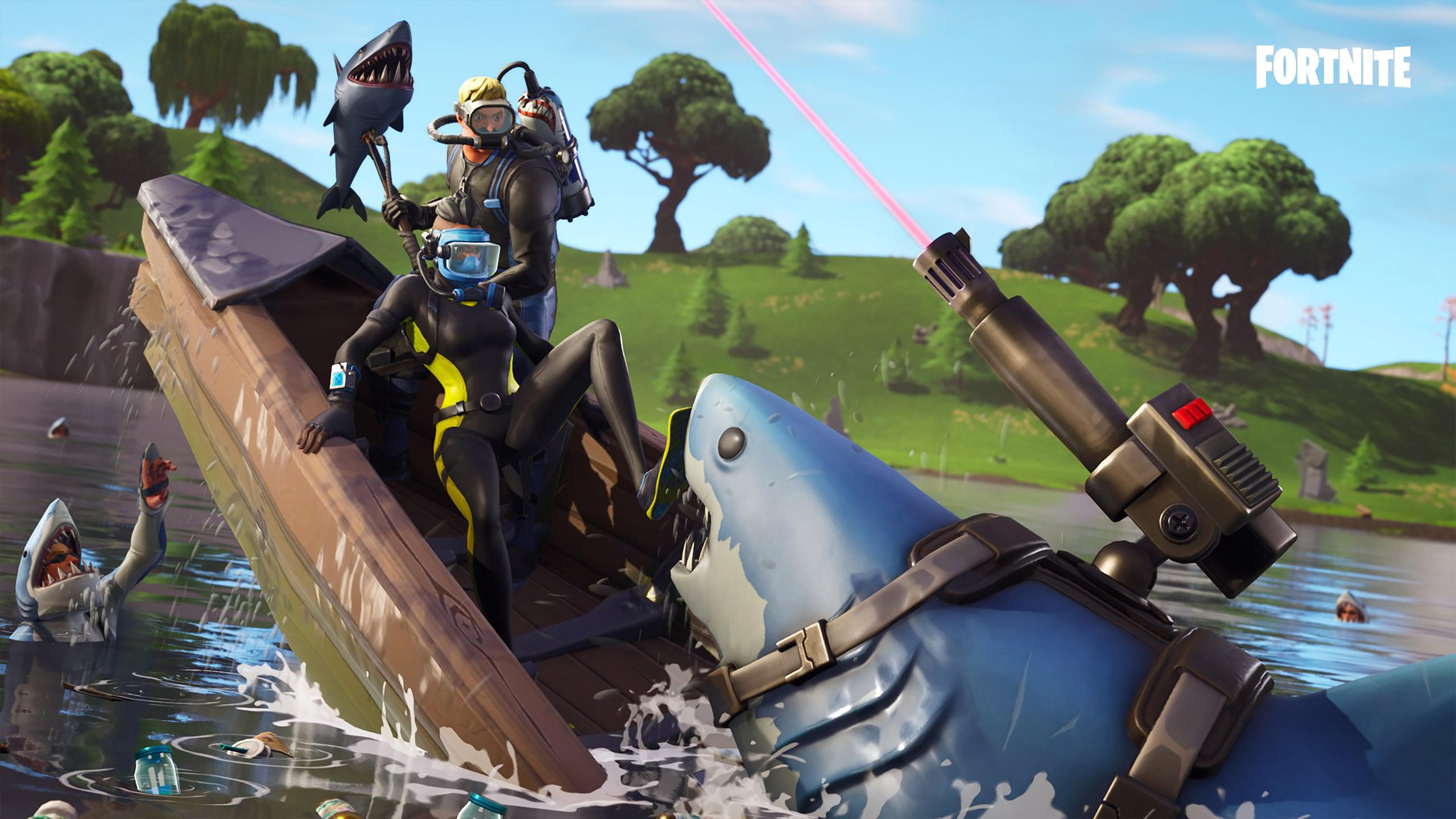 Fortnite 2560x1440 screenshot 4k