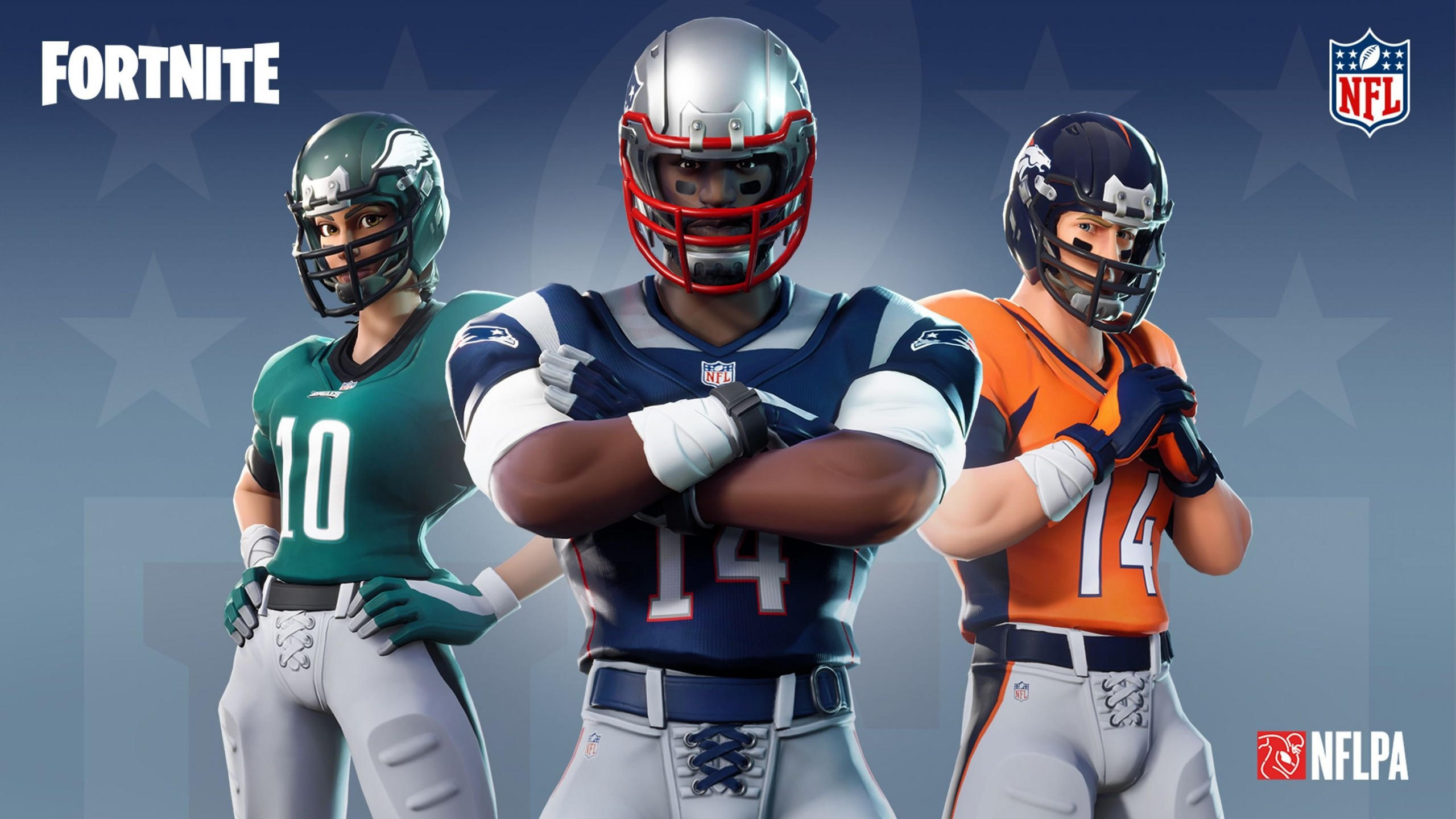 Fortnite nfl outfits 2560x1440 screenshot 4k