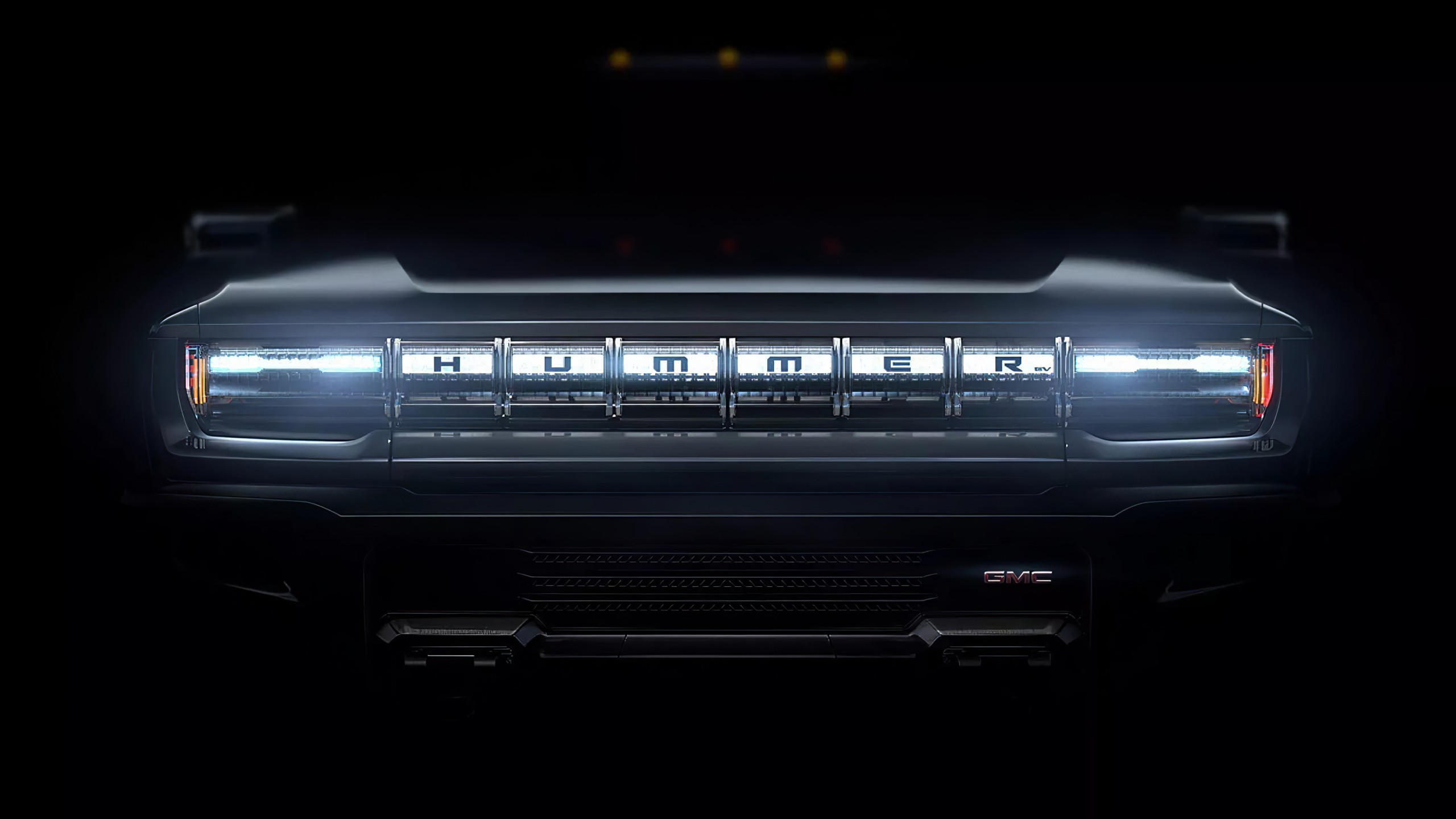 Gmc hummer 2560x1440 suv electric cars 4k